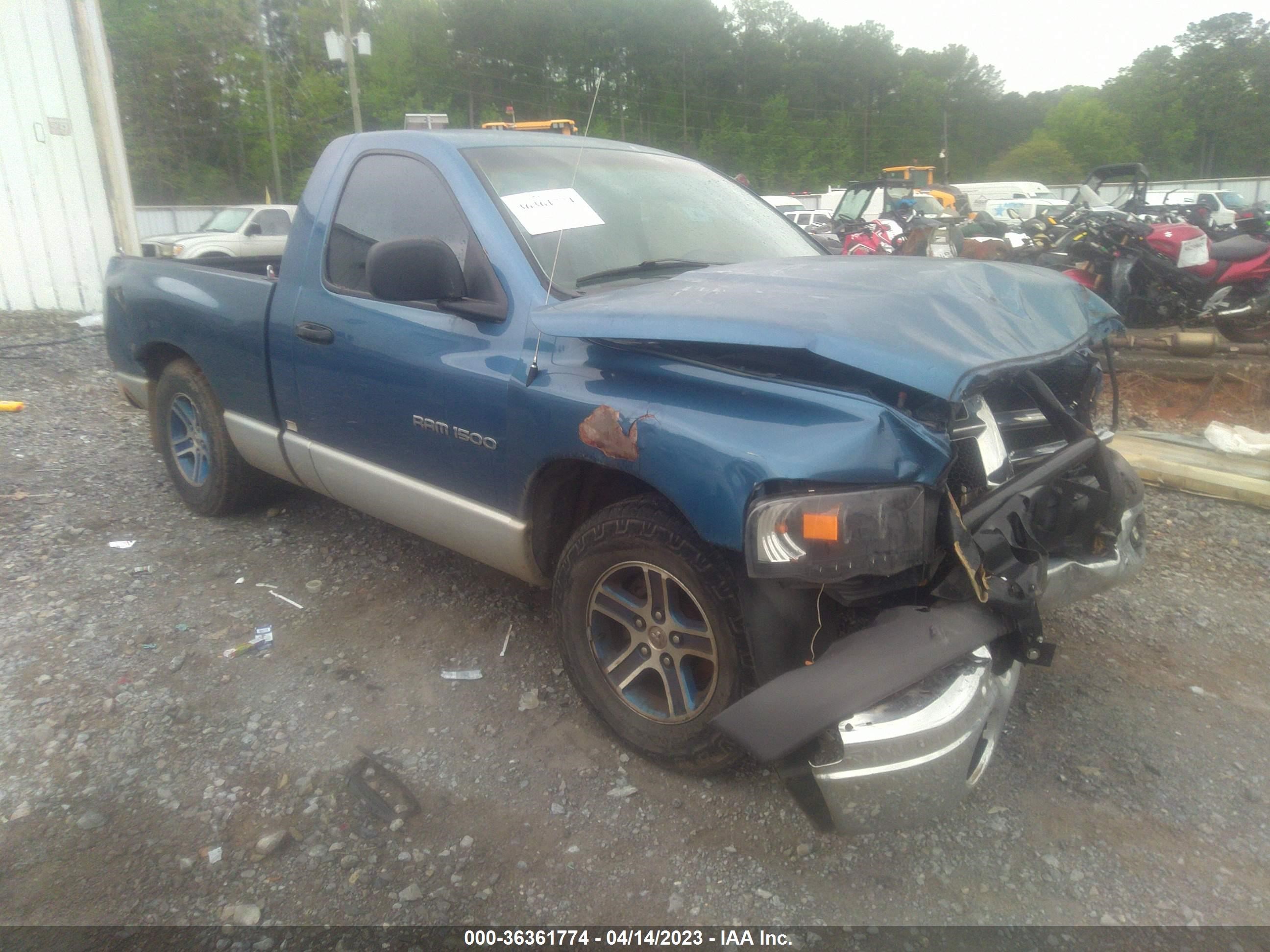 DODGE RAM 2002 1d7ha16n22j212071