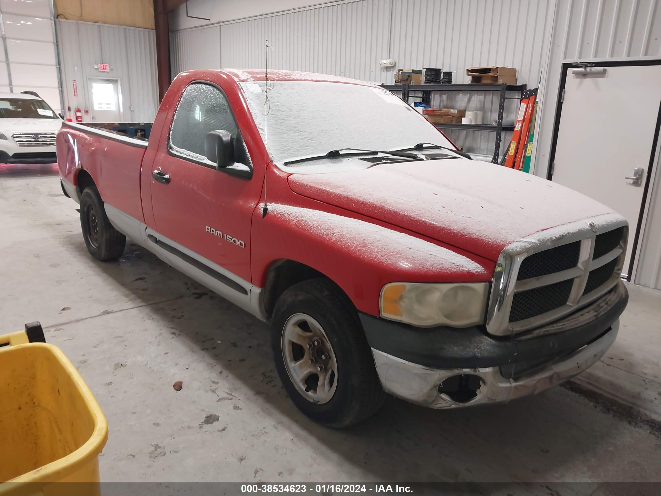 DODGE RAM 2003 1d7ha16n33j557160