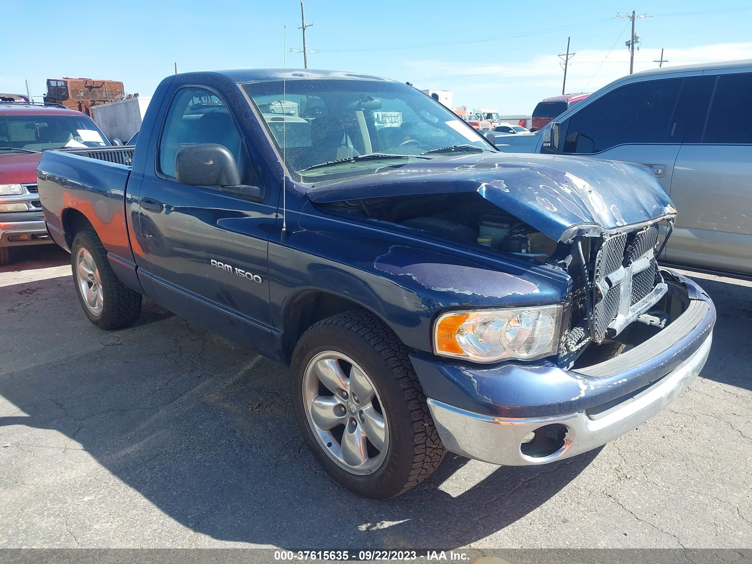 DODGE RAM 2003 1d7ha16n43j578714