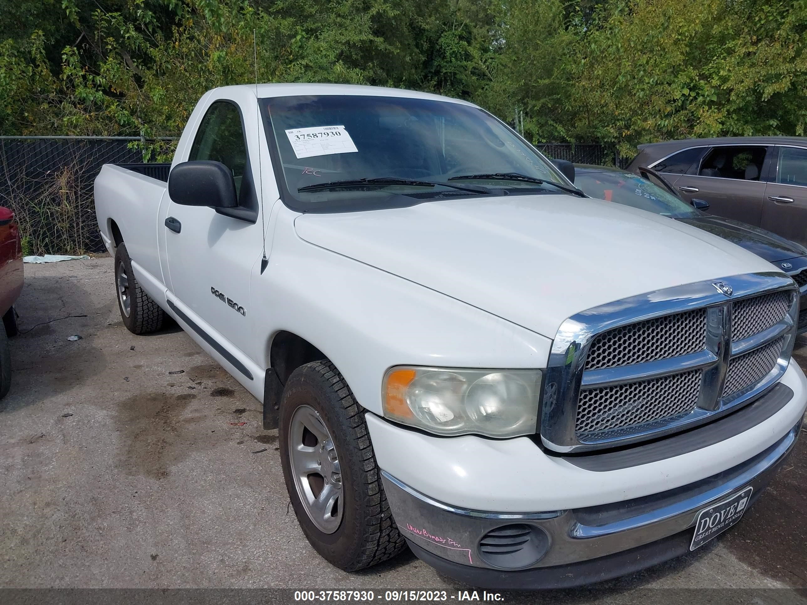 DODGE RAM 2002 1d7ha16n52j128374