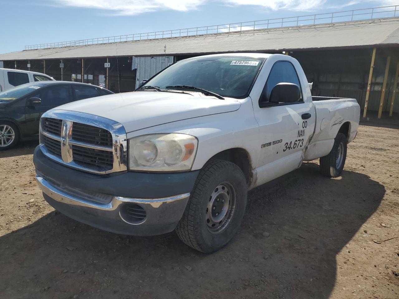 DODGE RAM 2007 1d7ha16n57j611130