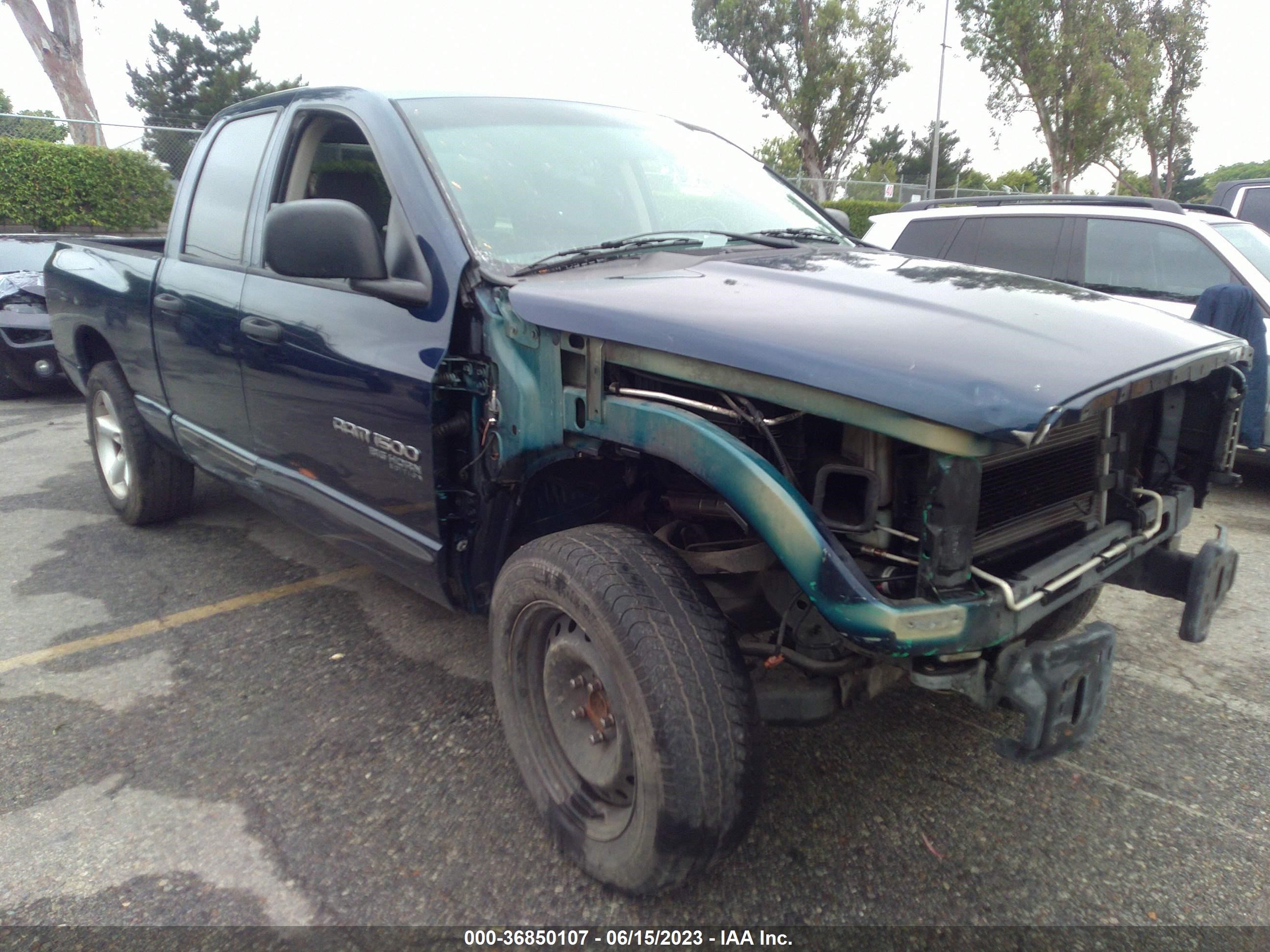 DODGE RAM 2006 1d7ha18206s634827