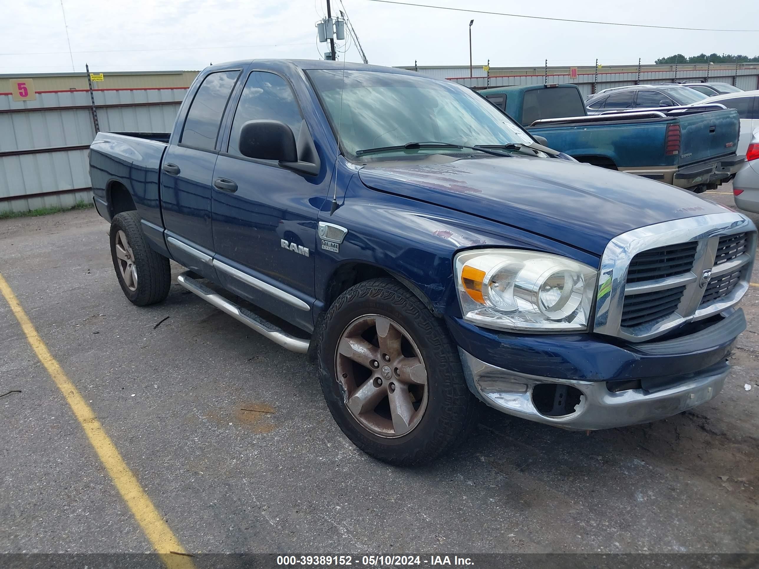 DODGE RAM 2008 1d7ha18208j219337