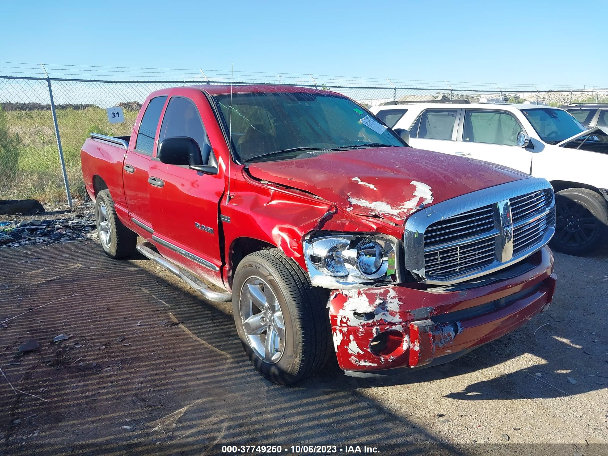 DODGE RAM 2008 1d7ha18208s504310