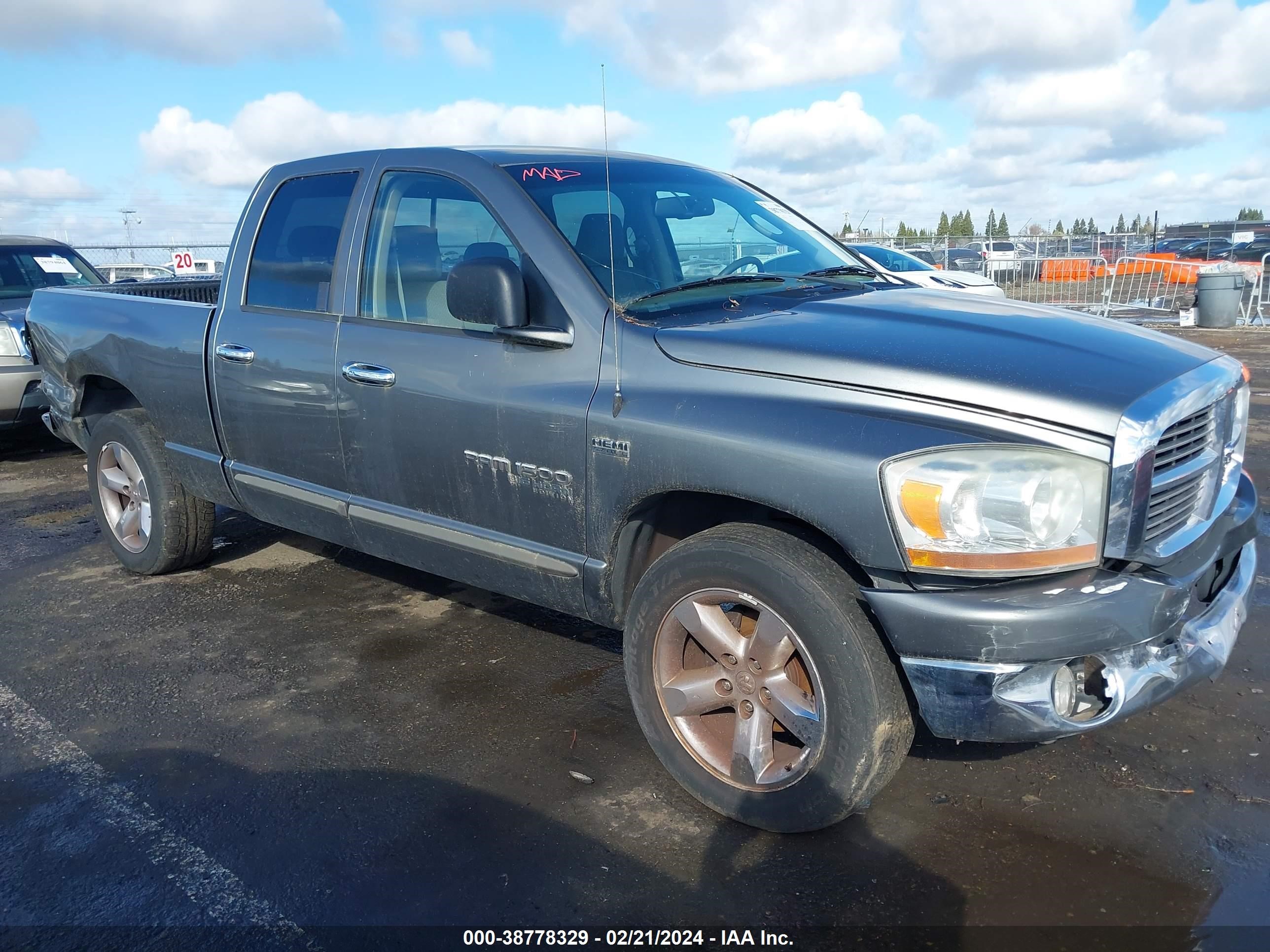 DODGE RAM 2006 1d7ha18216j224205