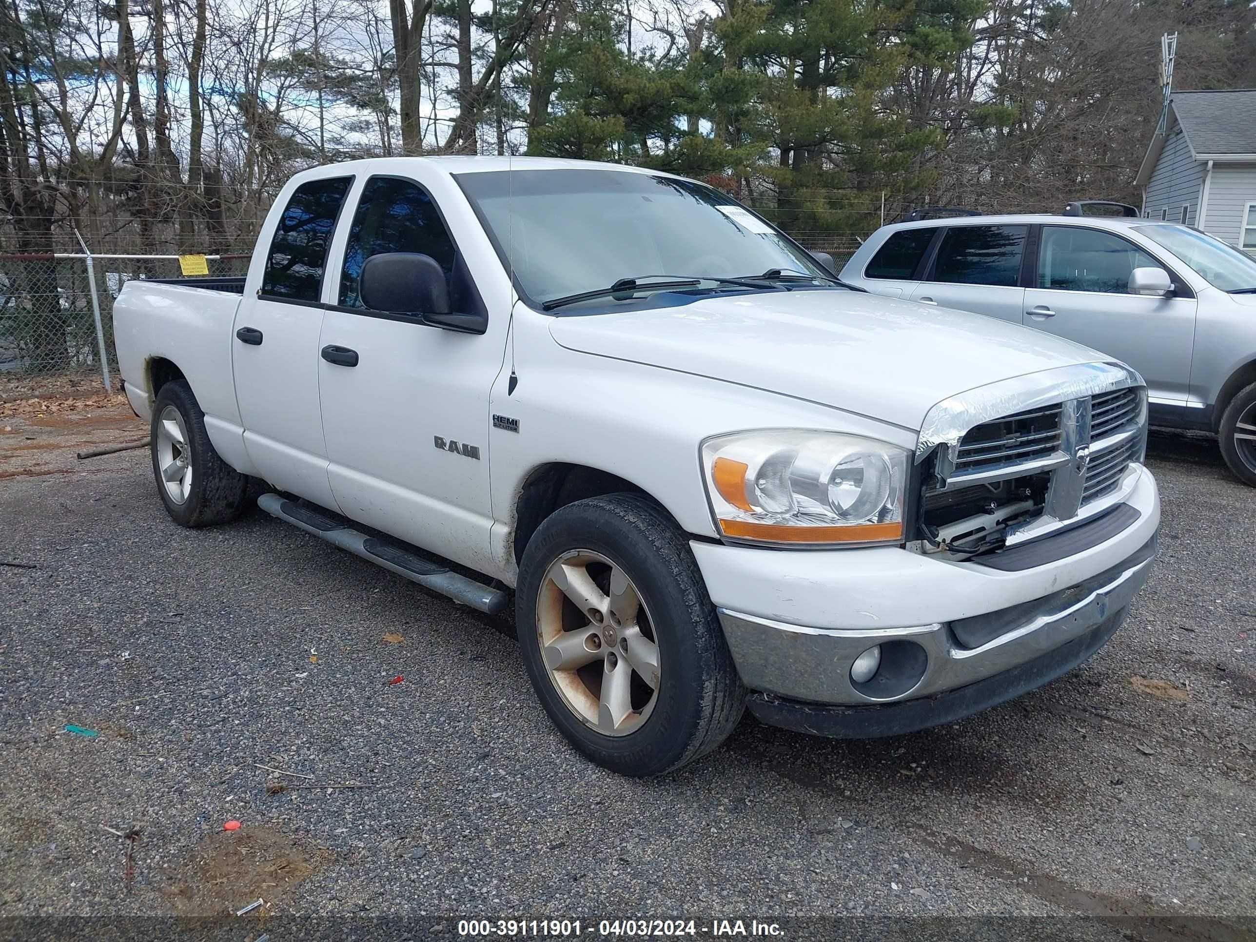 DODGE RAM 2008 1d7ha18218s567321