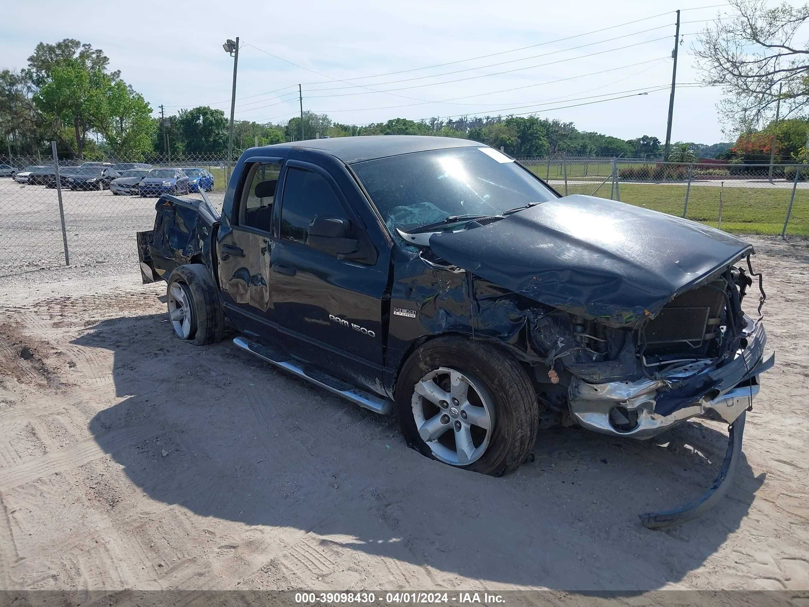 DODGE RAM 2007 1d7ha18227s251389