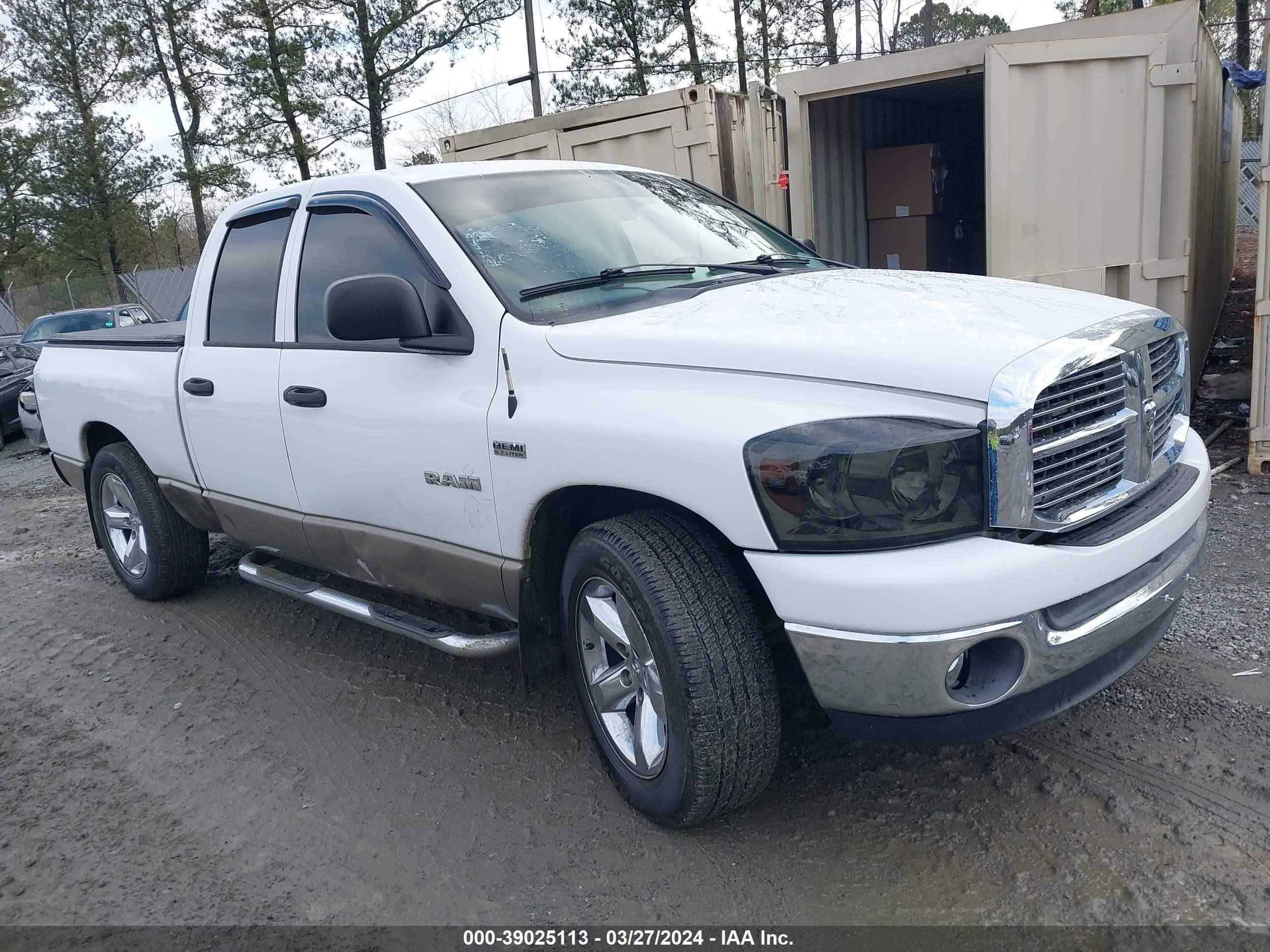 DODGE RAM 2008 1d7ha18228j129199