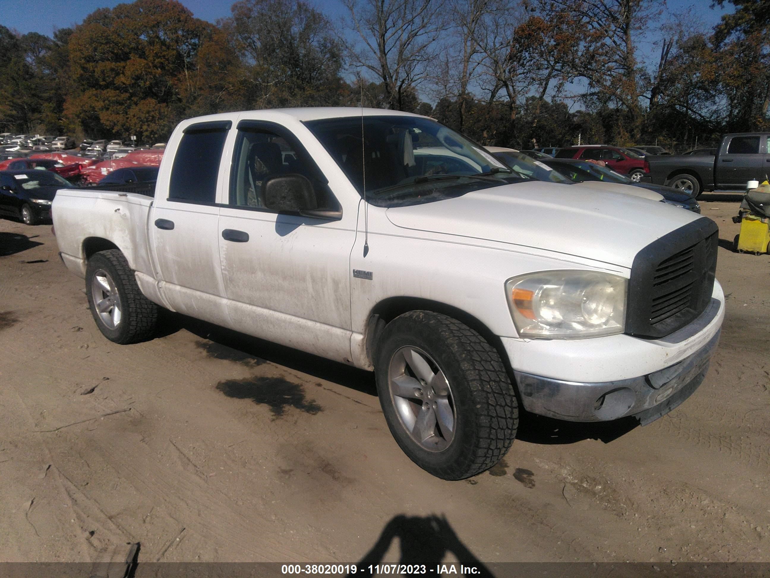 DODGE RAM 2007 1d7ha18237j634005