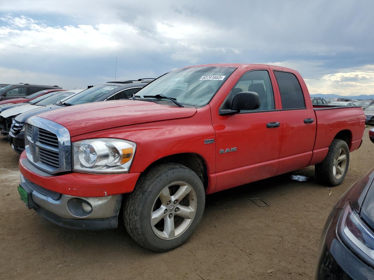 DODGE RAM 2008 1d7ha18268s573048