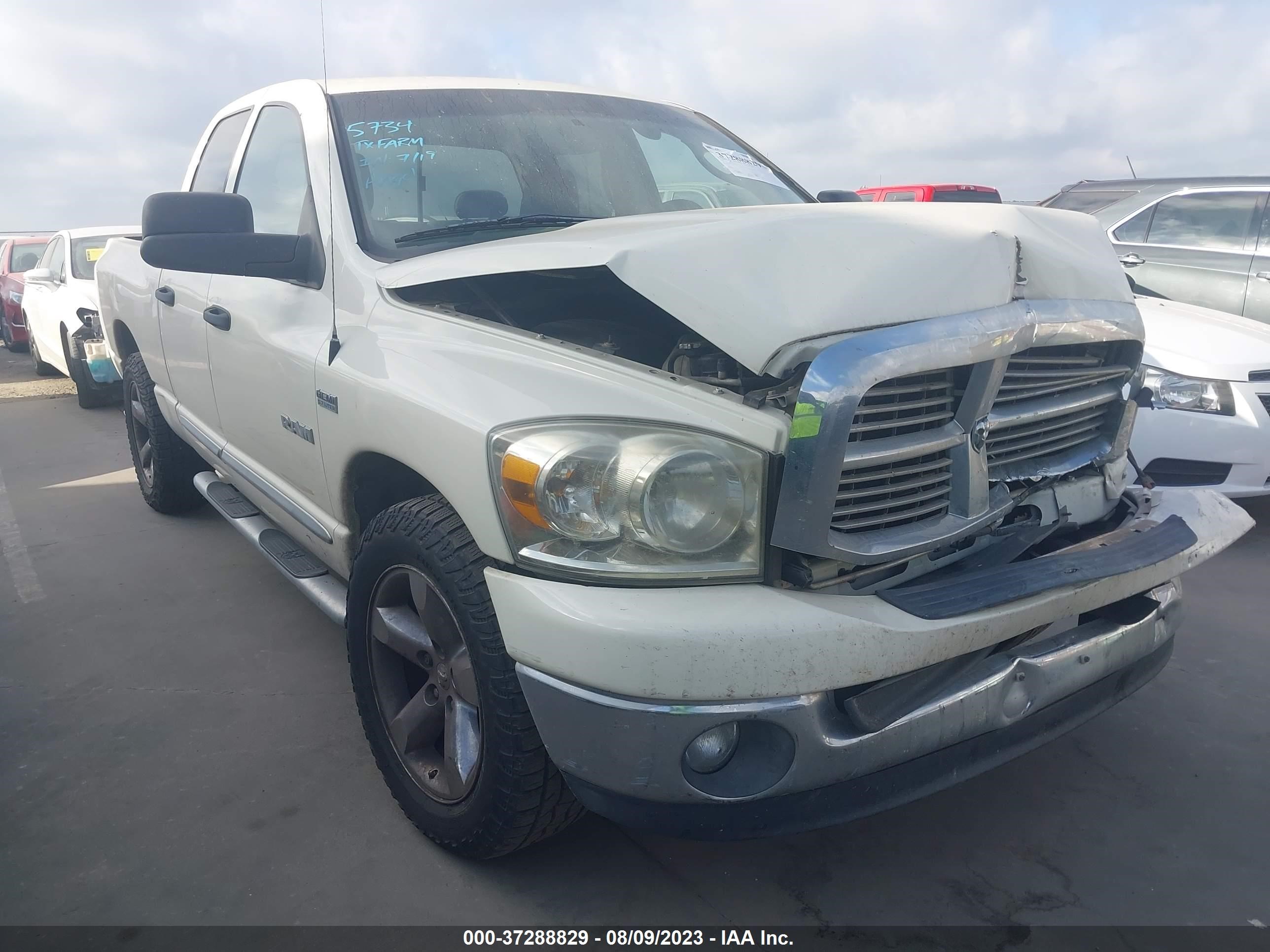 DODGE RAM 2008 1d7ha18278j209646