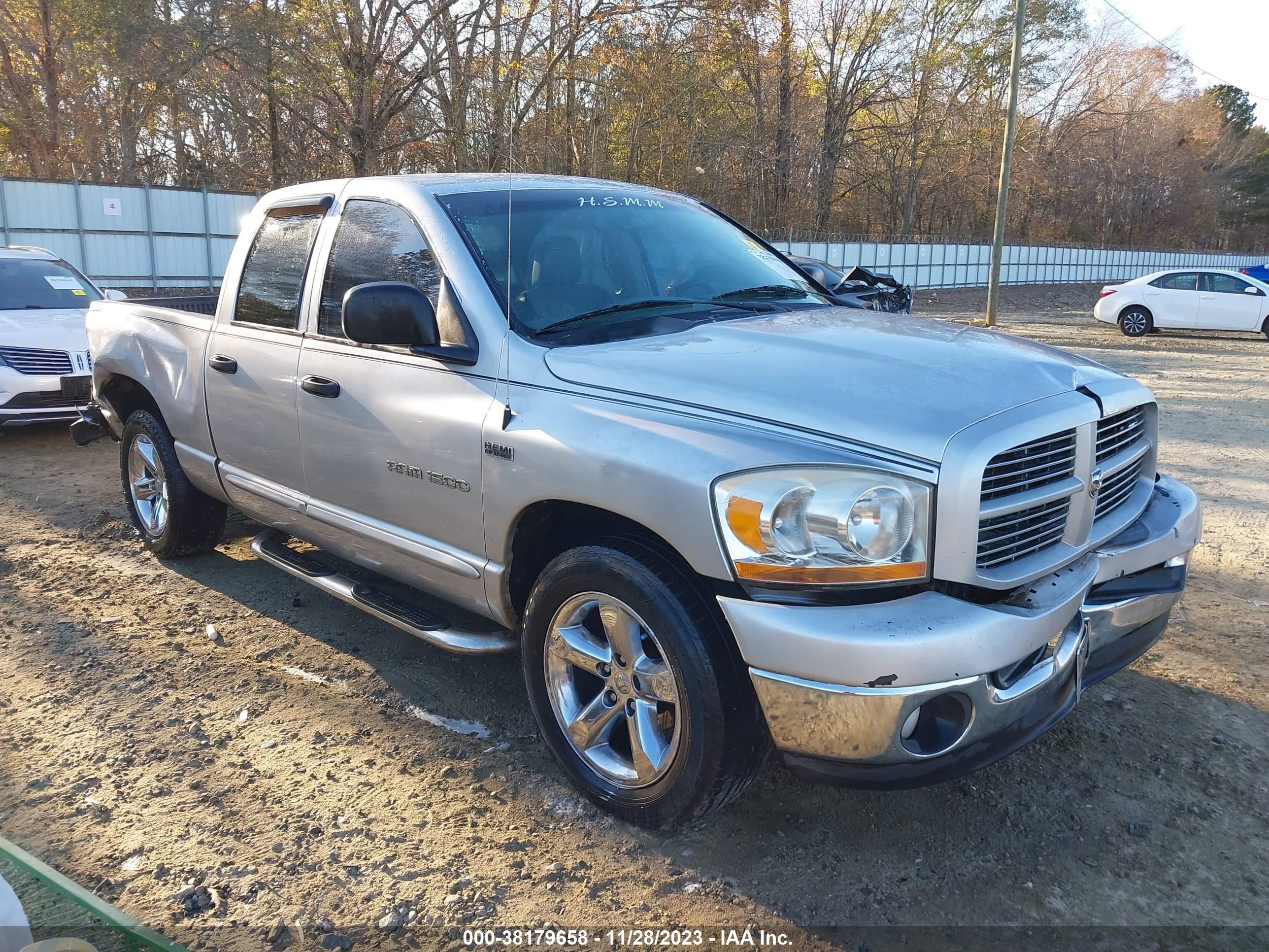 DODGE RAM 2006 1d7ha18286s622506