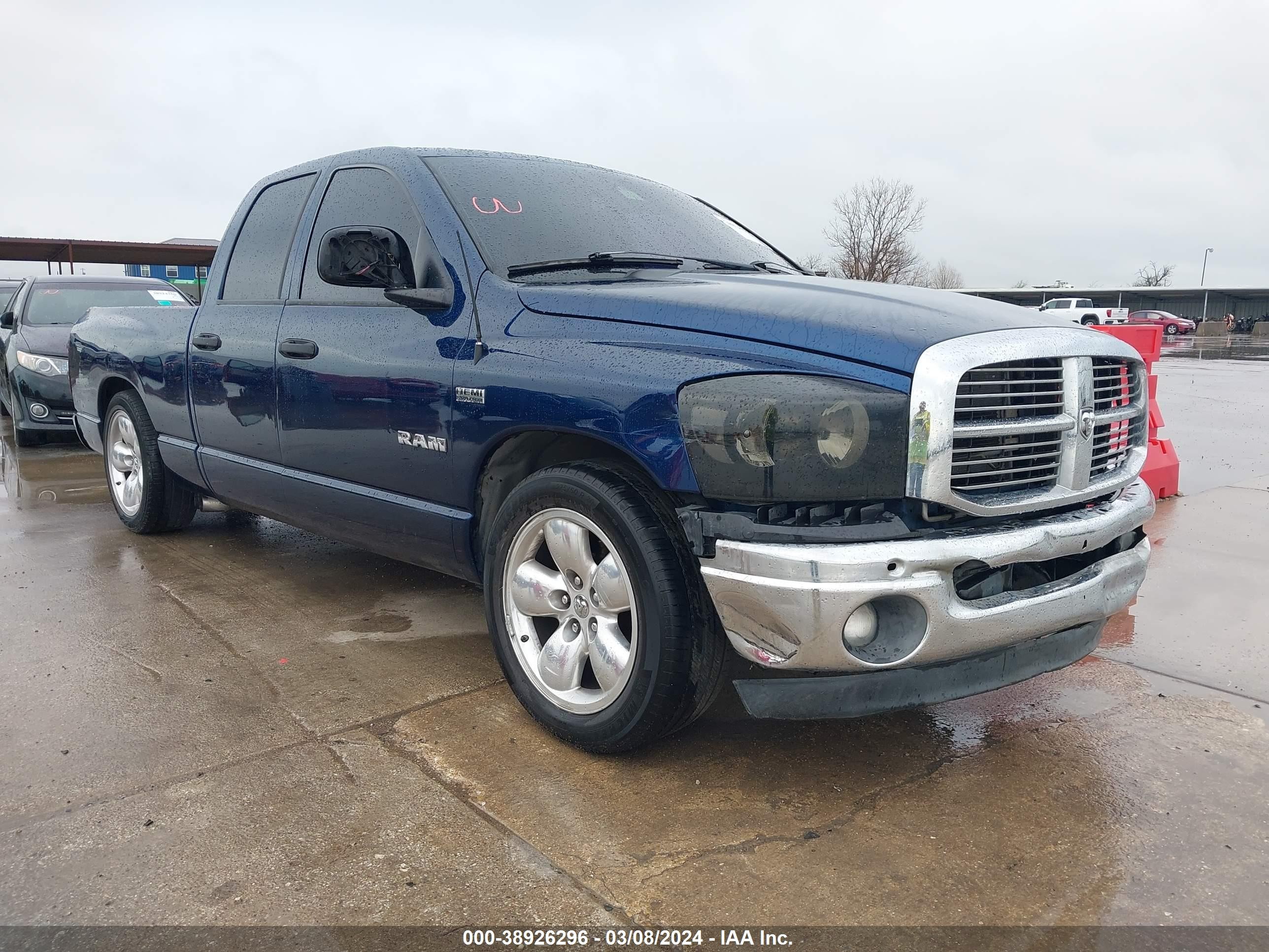 DODGE RAM 2008 1d7ha18298j188752