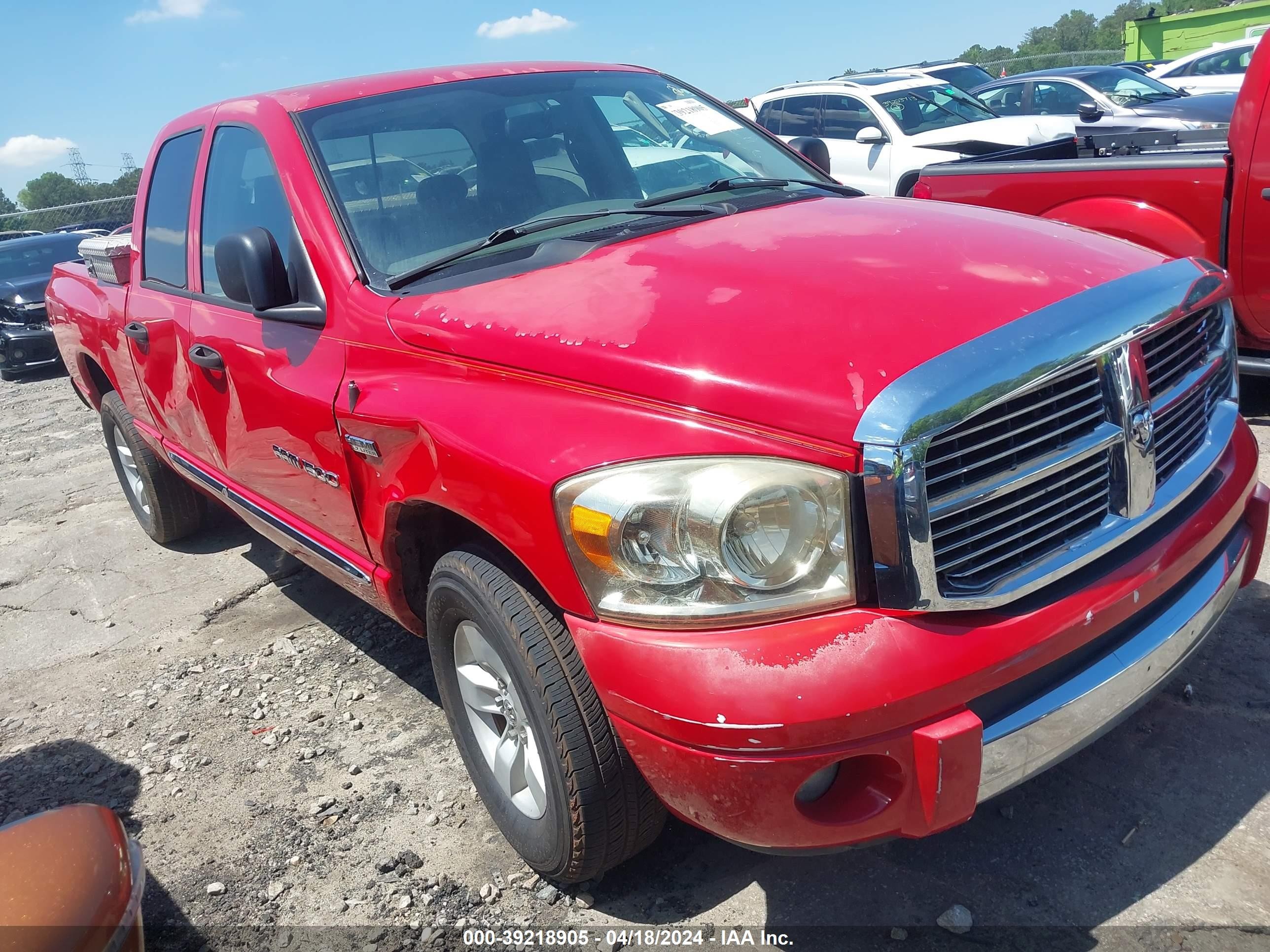 DODGE RAM 2007 1d7ha182x7s139097