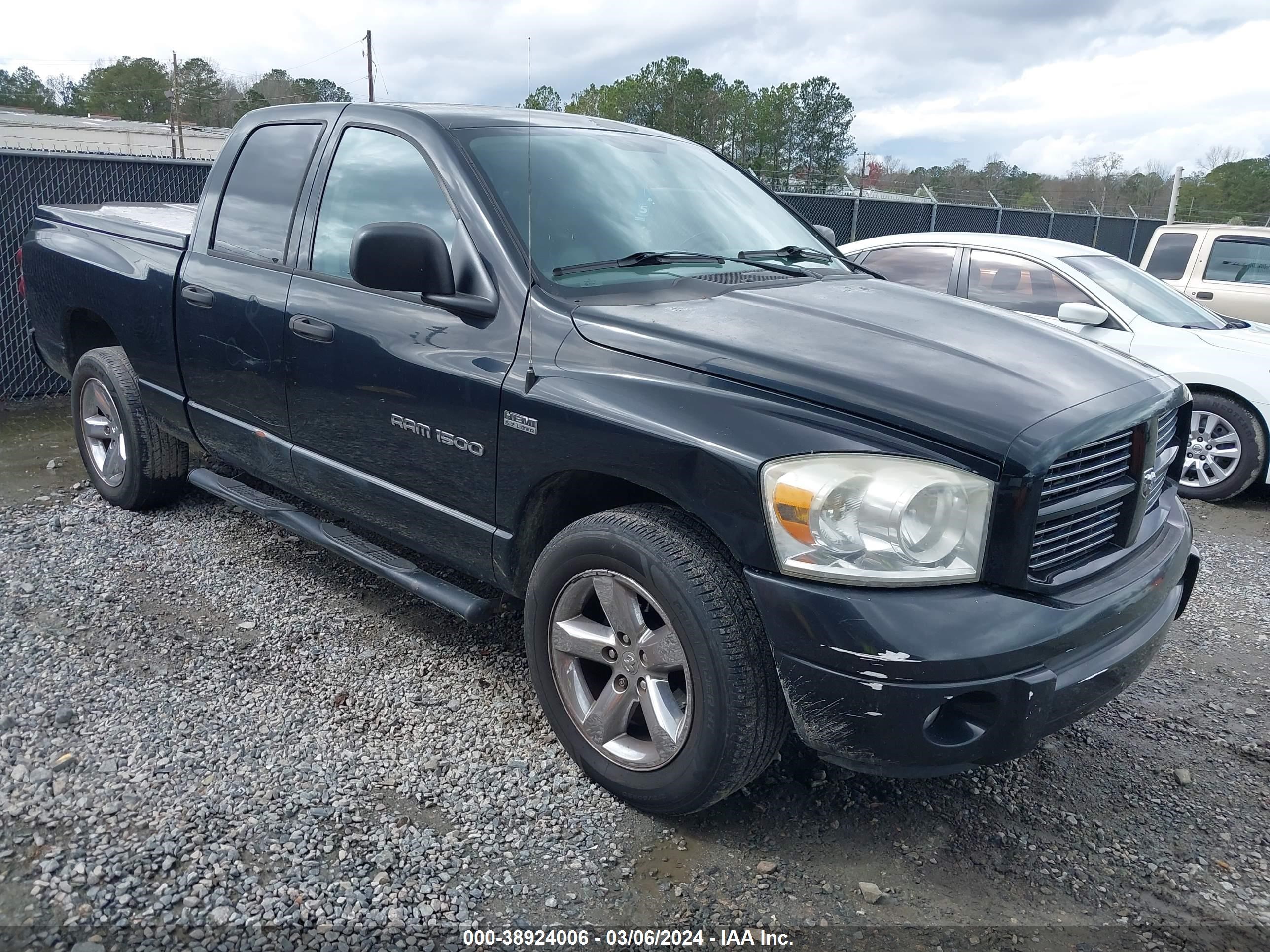 DODGE RAM 1500 S 2007 1d7ha182x7s248899