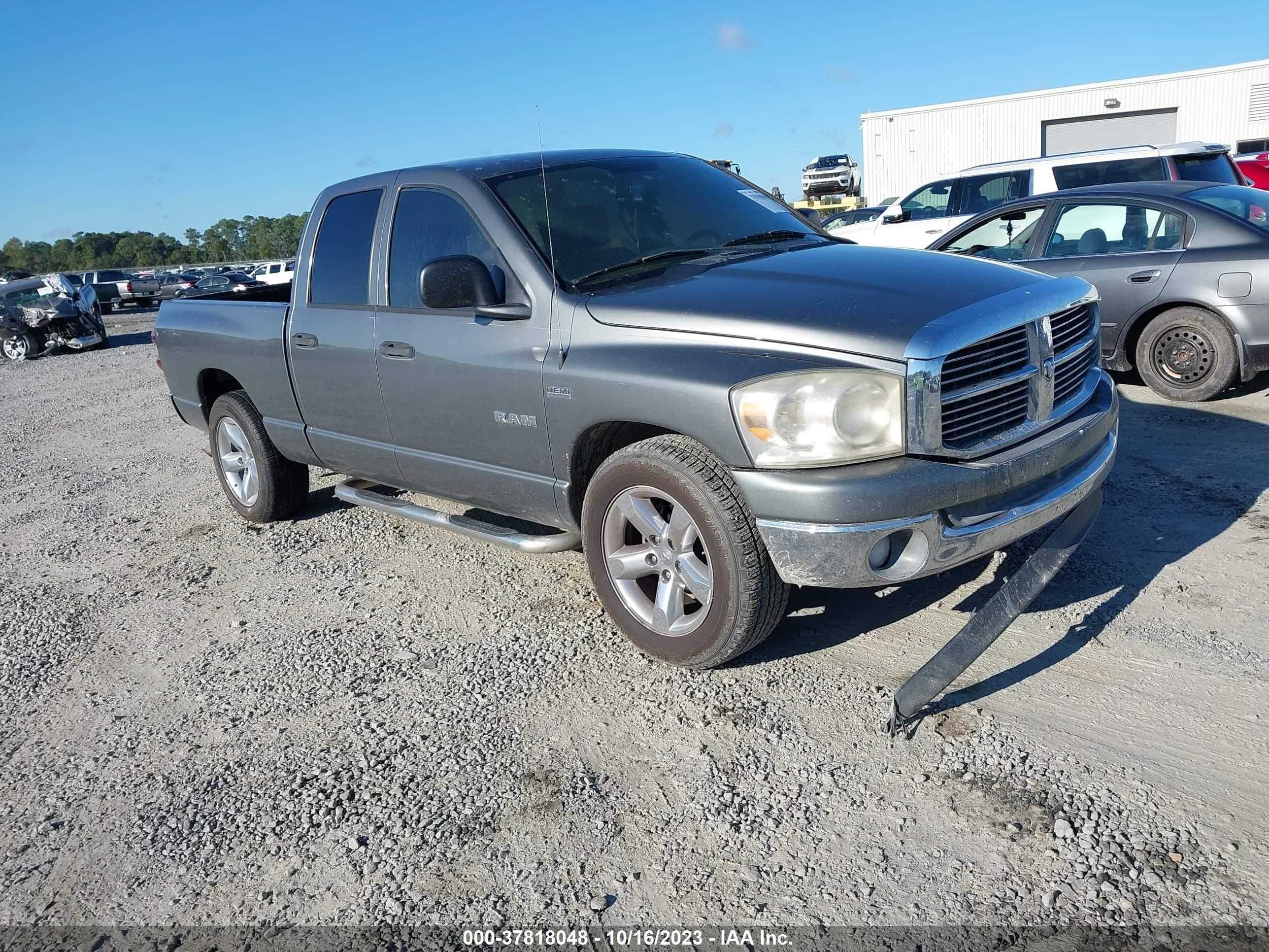 DODGE RAM 2008 1d7ha182x8s511667