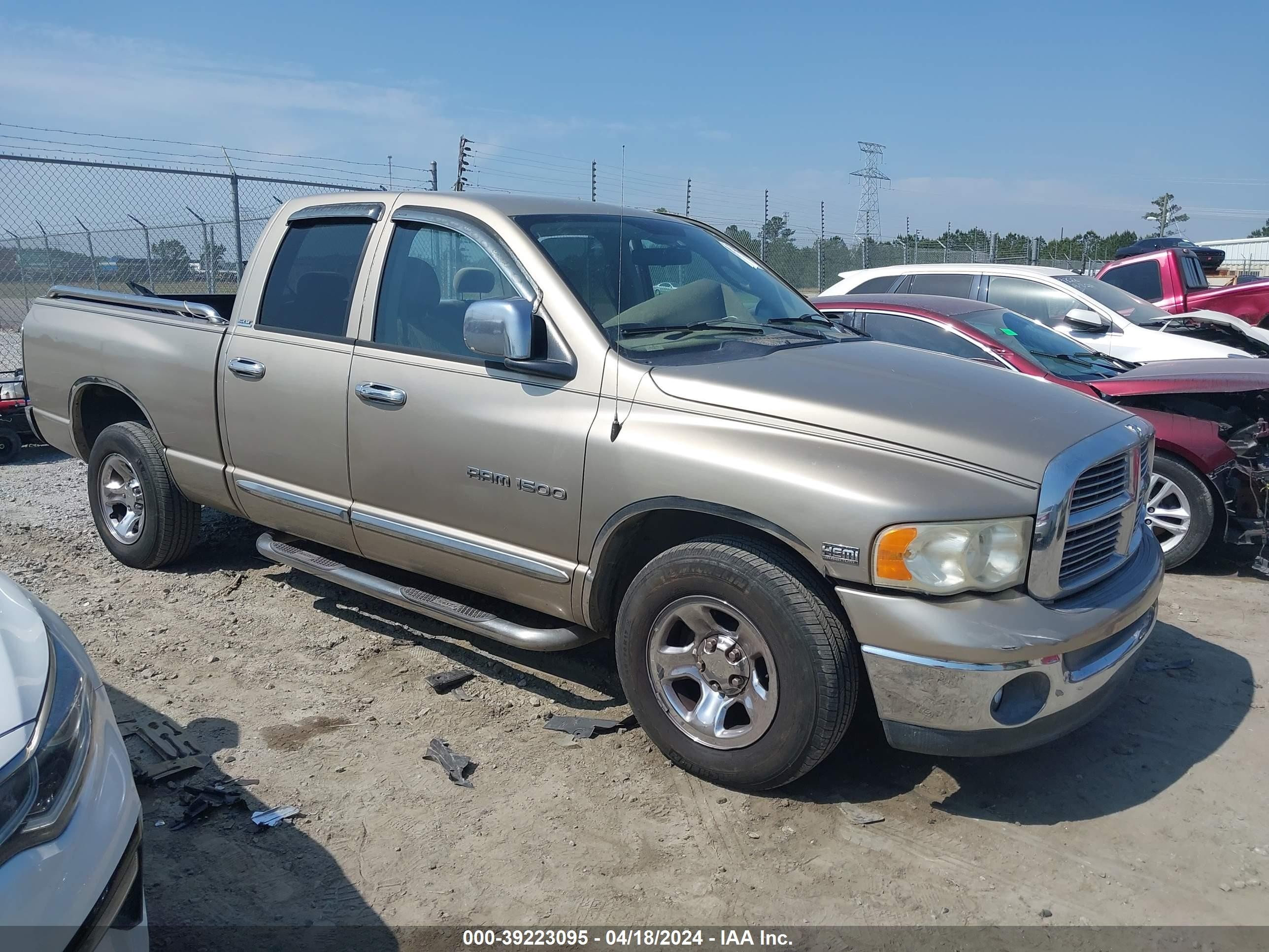 DODGE RAM 2004 1d7ha18d04s530417