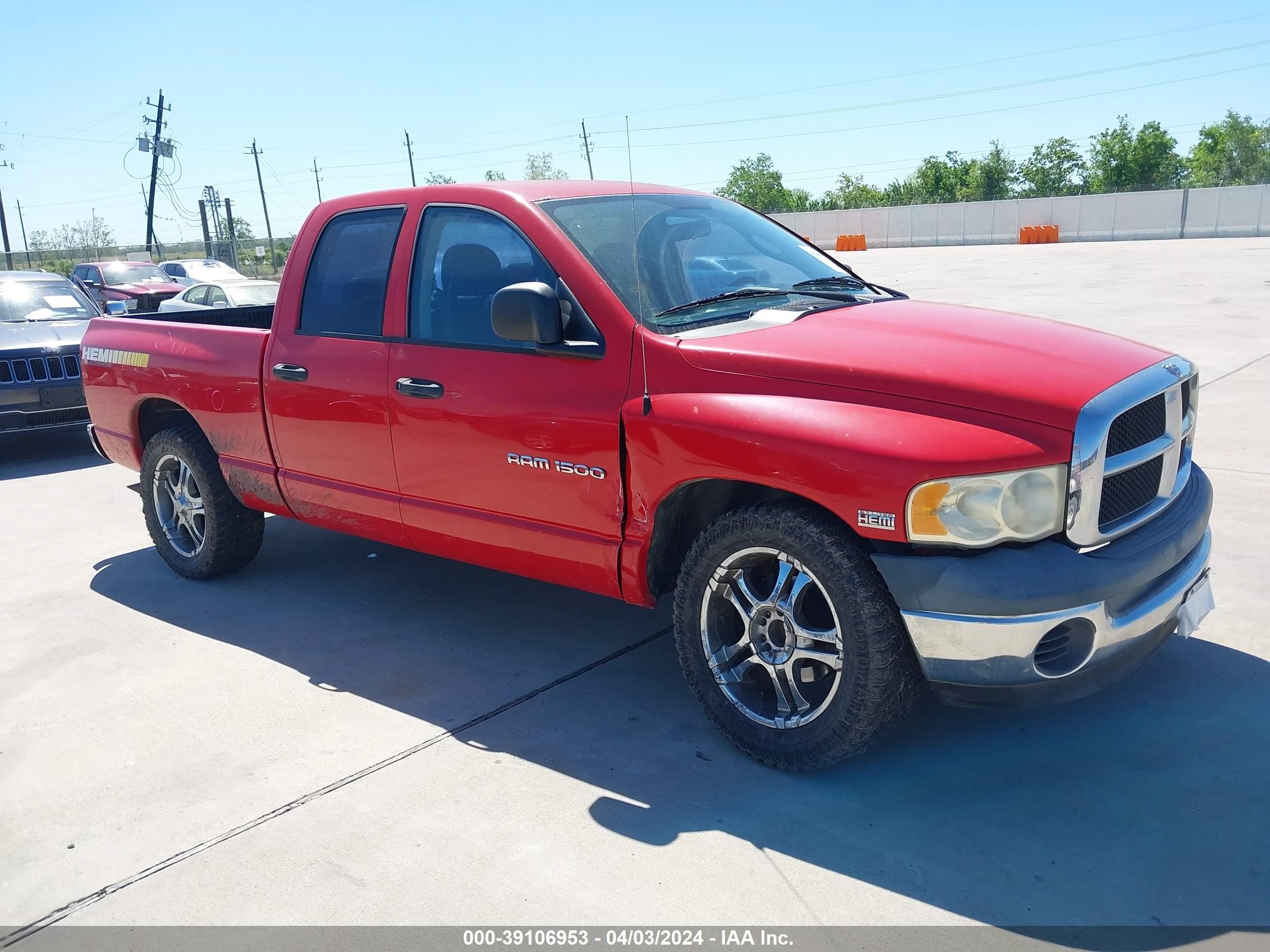 DODGE RAM 2004 1d7ha18d24j197515