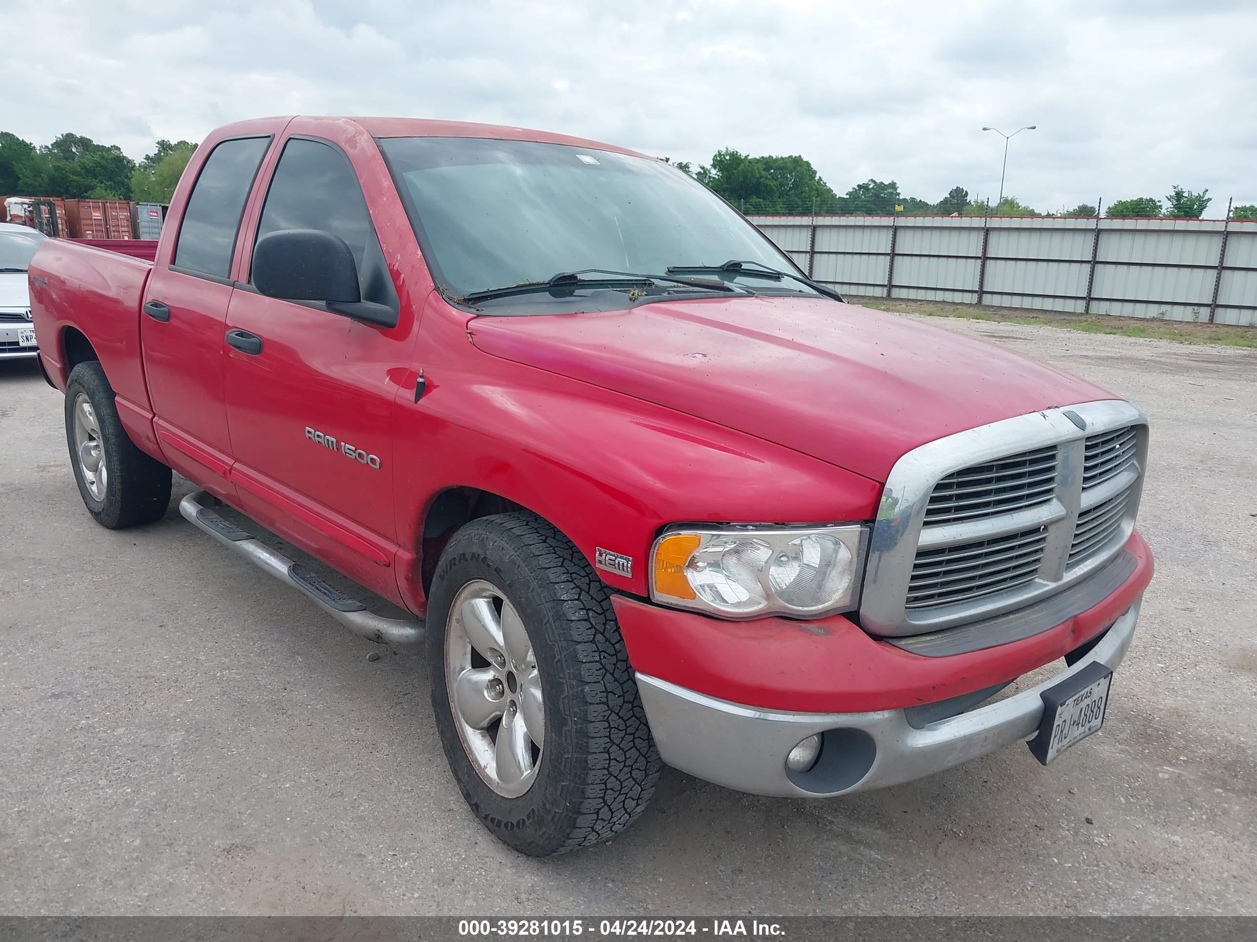 DODGE RAM 2004 1d7ha18d24s610138