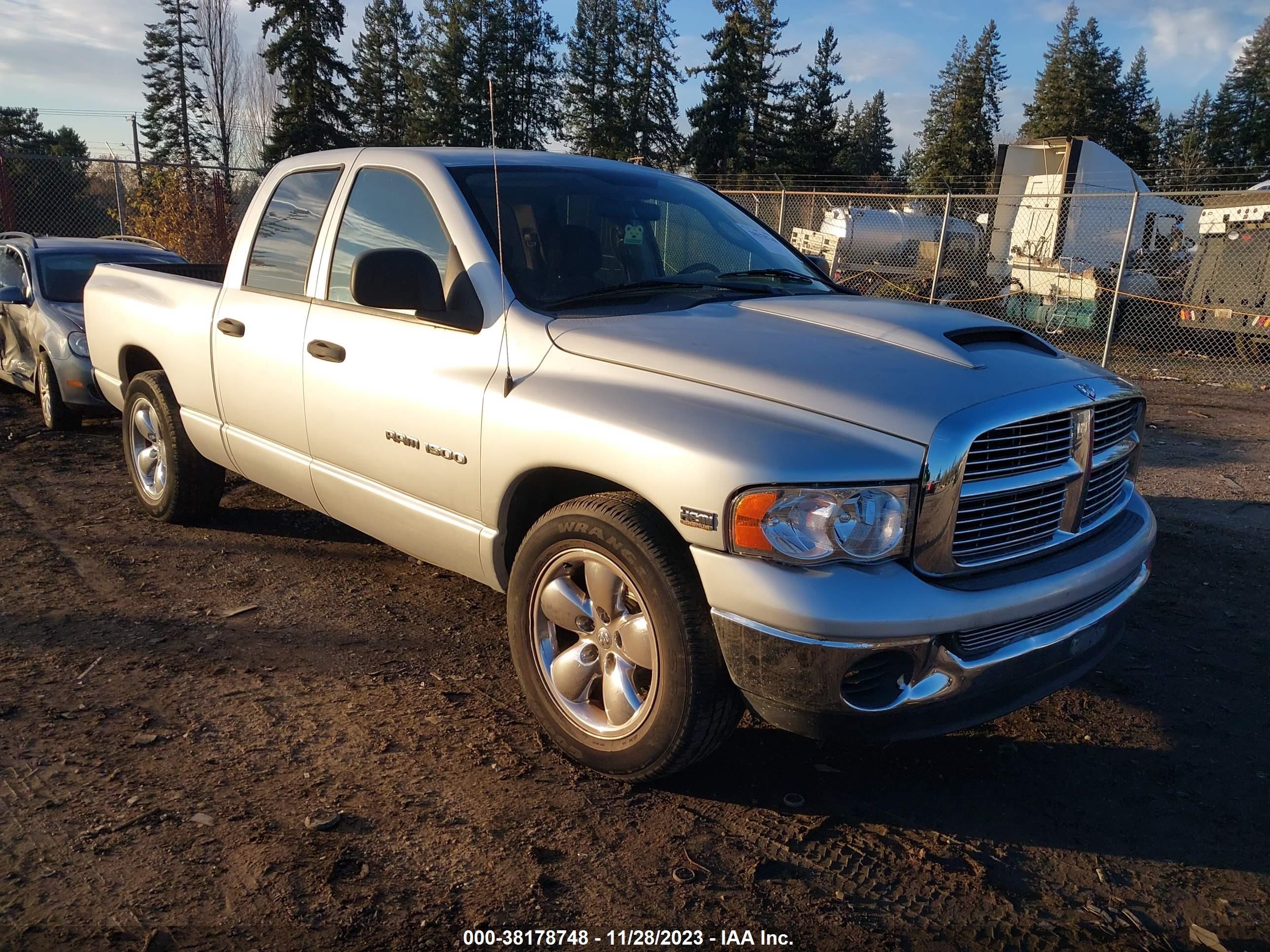 DODGE RAM 2004 1d7ha18d24s779320