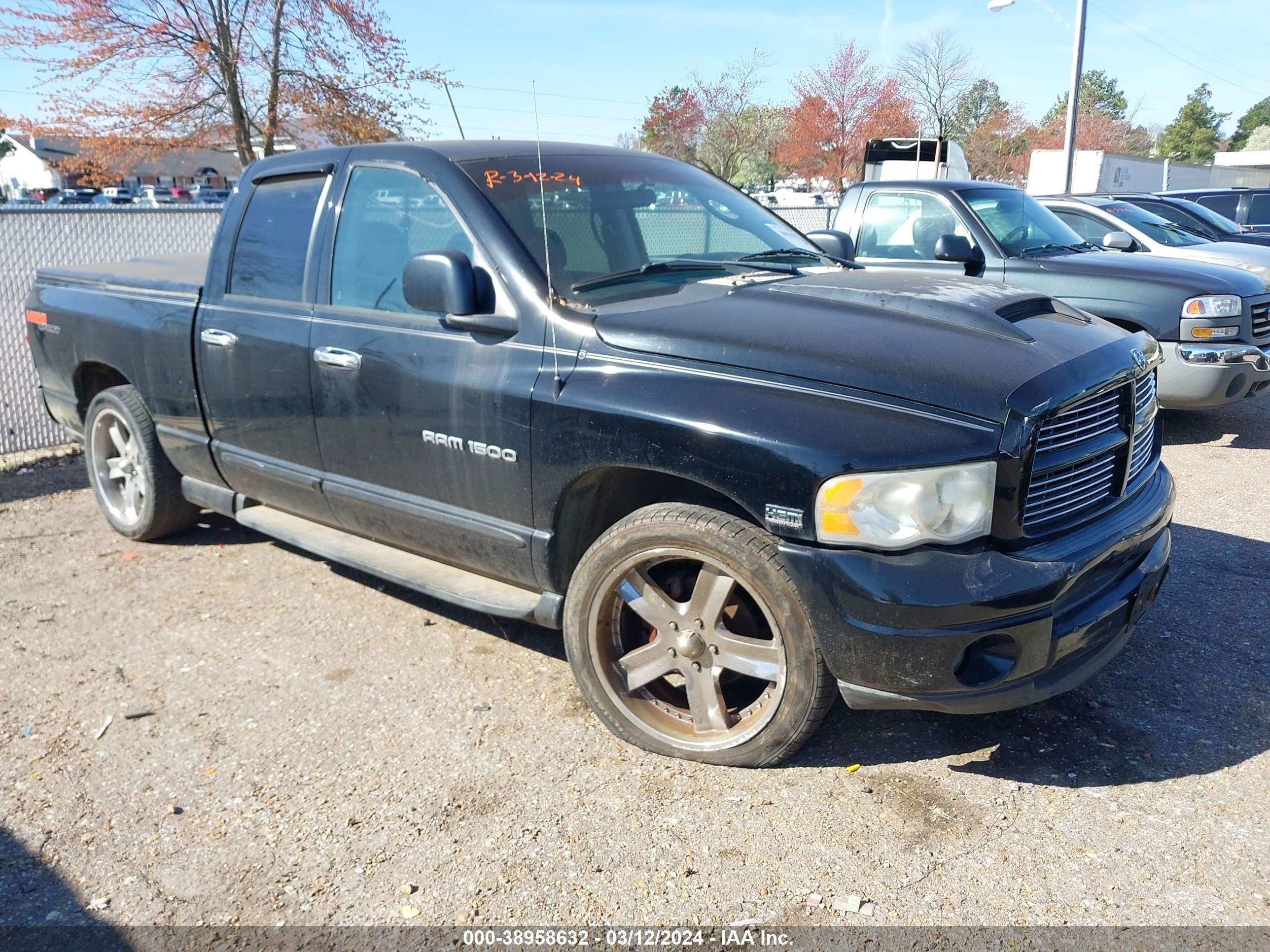 DODGE RAM 2004 1d7ha18d34j291192