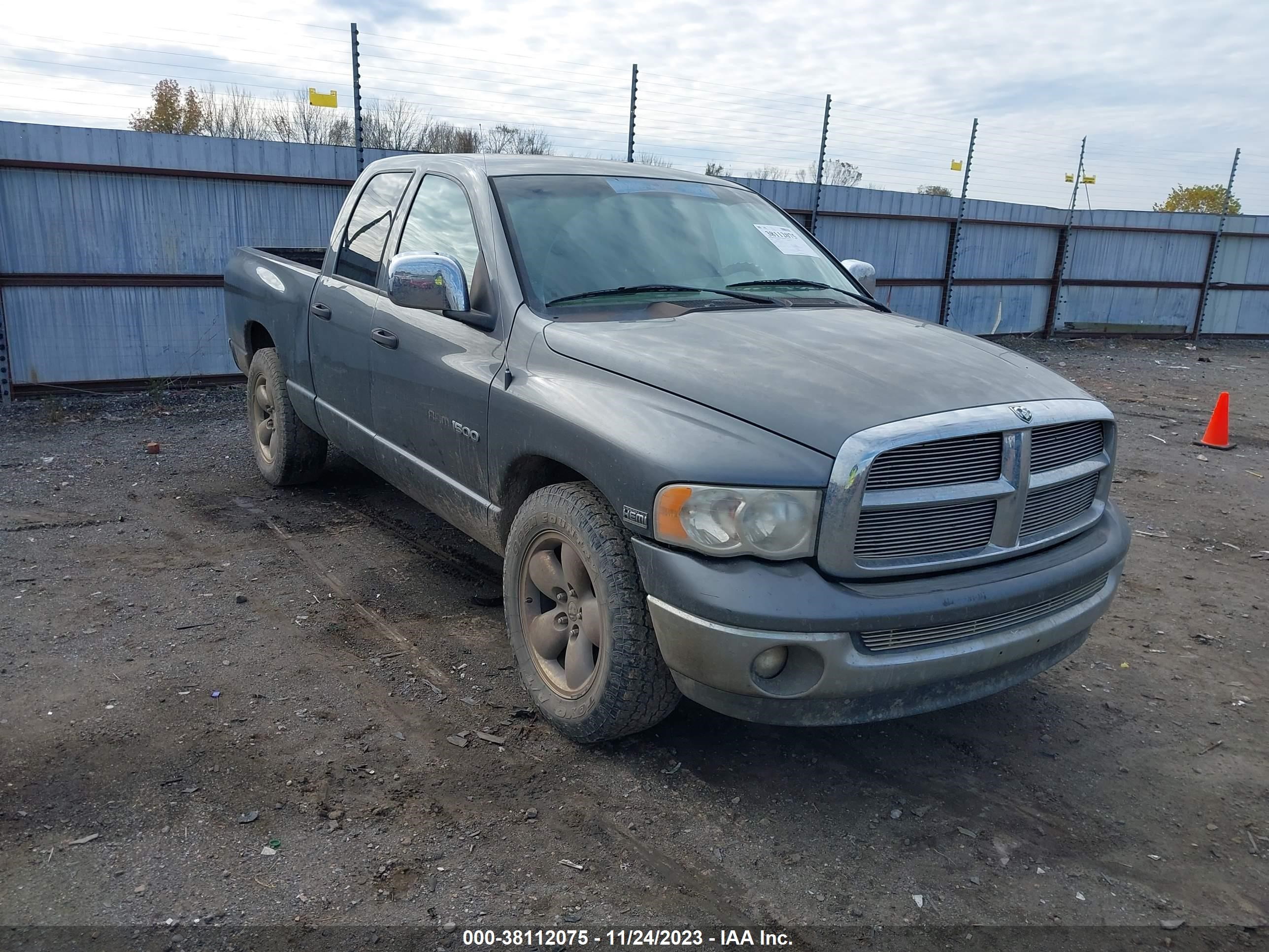 DODGE RAM 2005 1d7ha18d45s153916