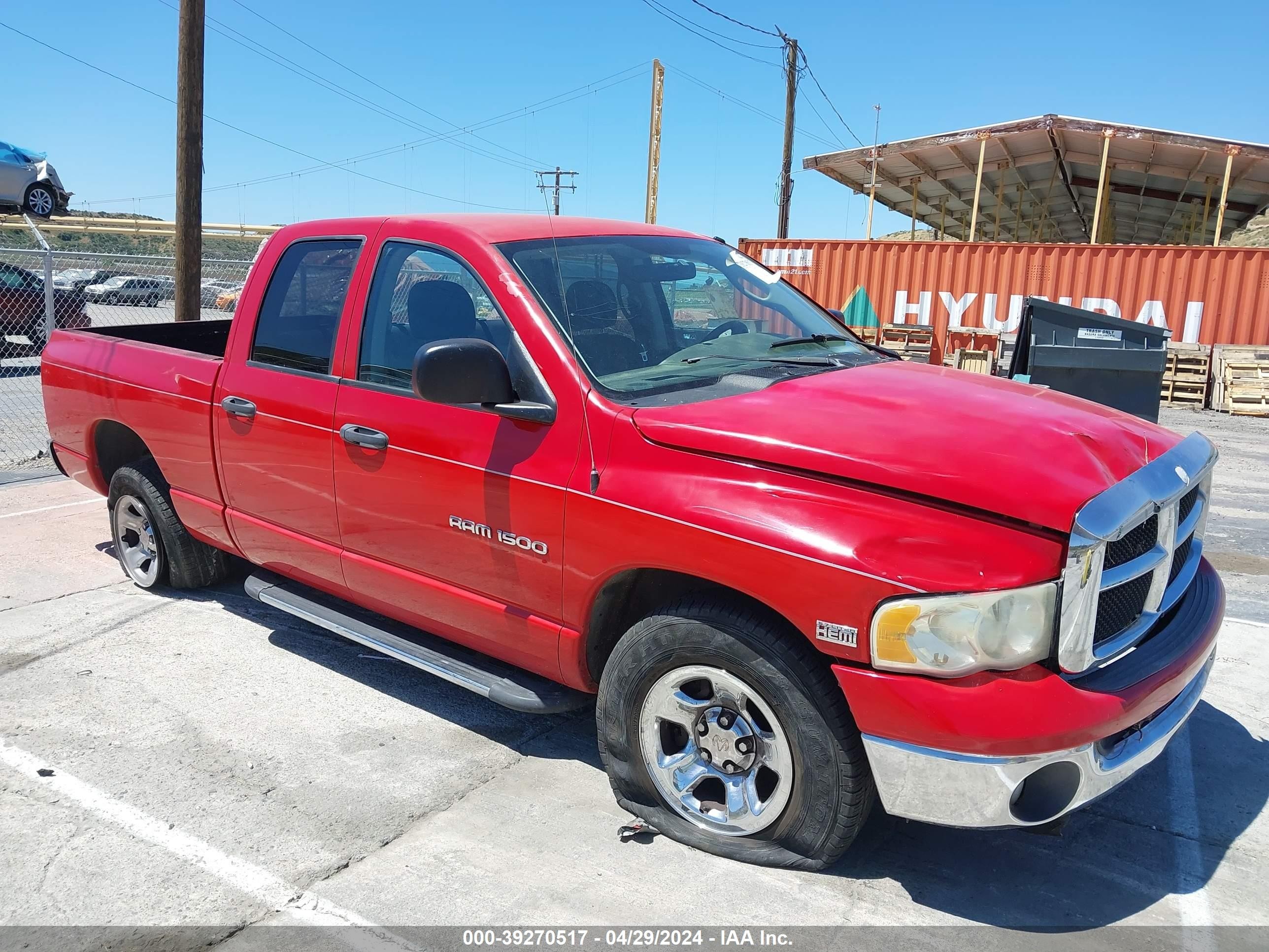 DODGE RAM 2003 1d7ha18d53s305442