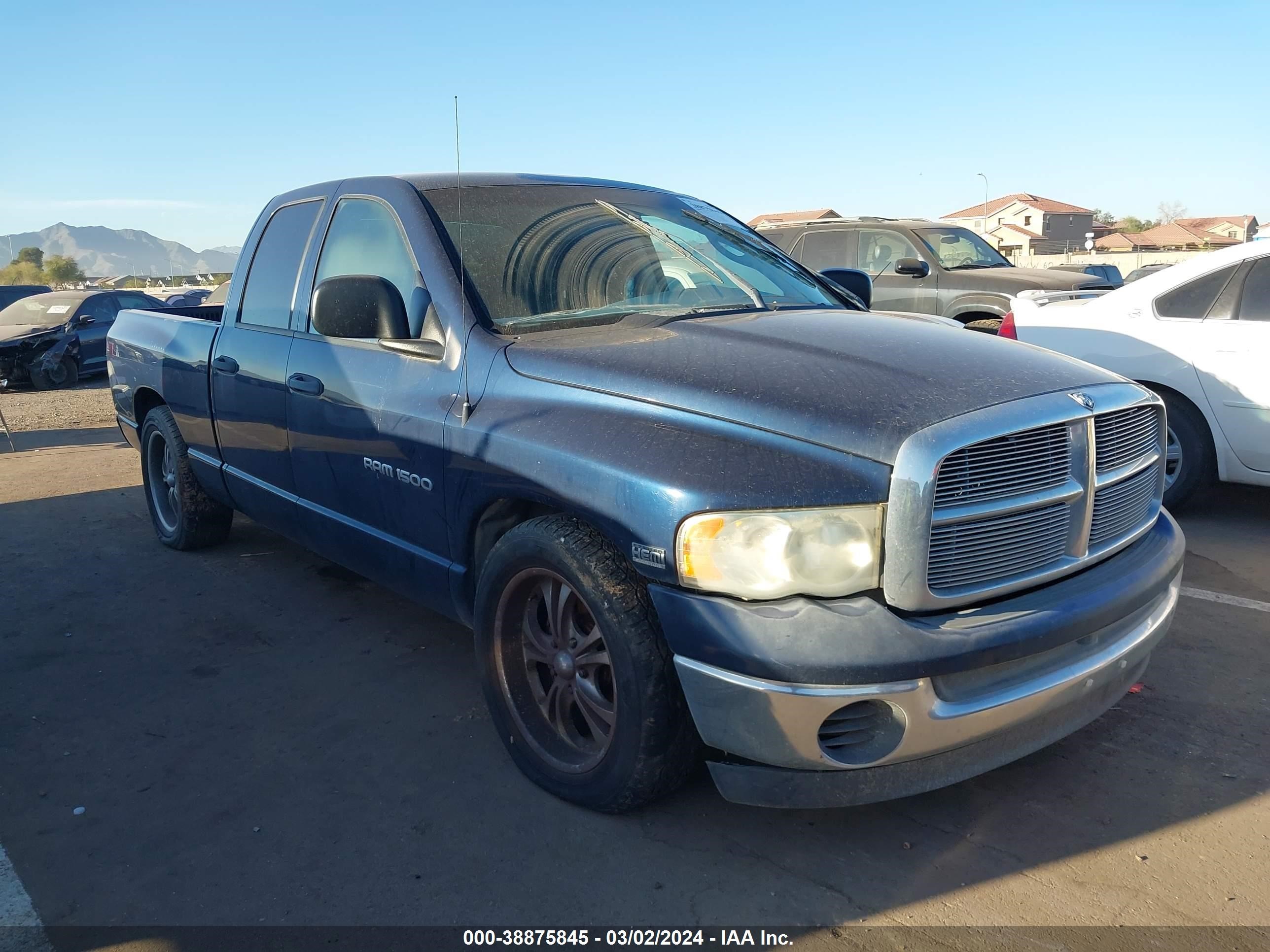 DODGE RAM 2004 1d7ha18d54s501866