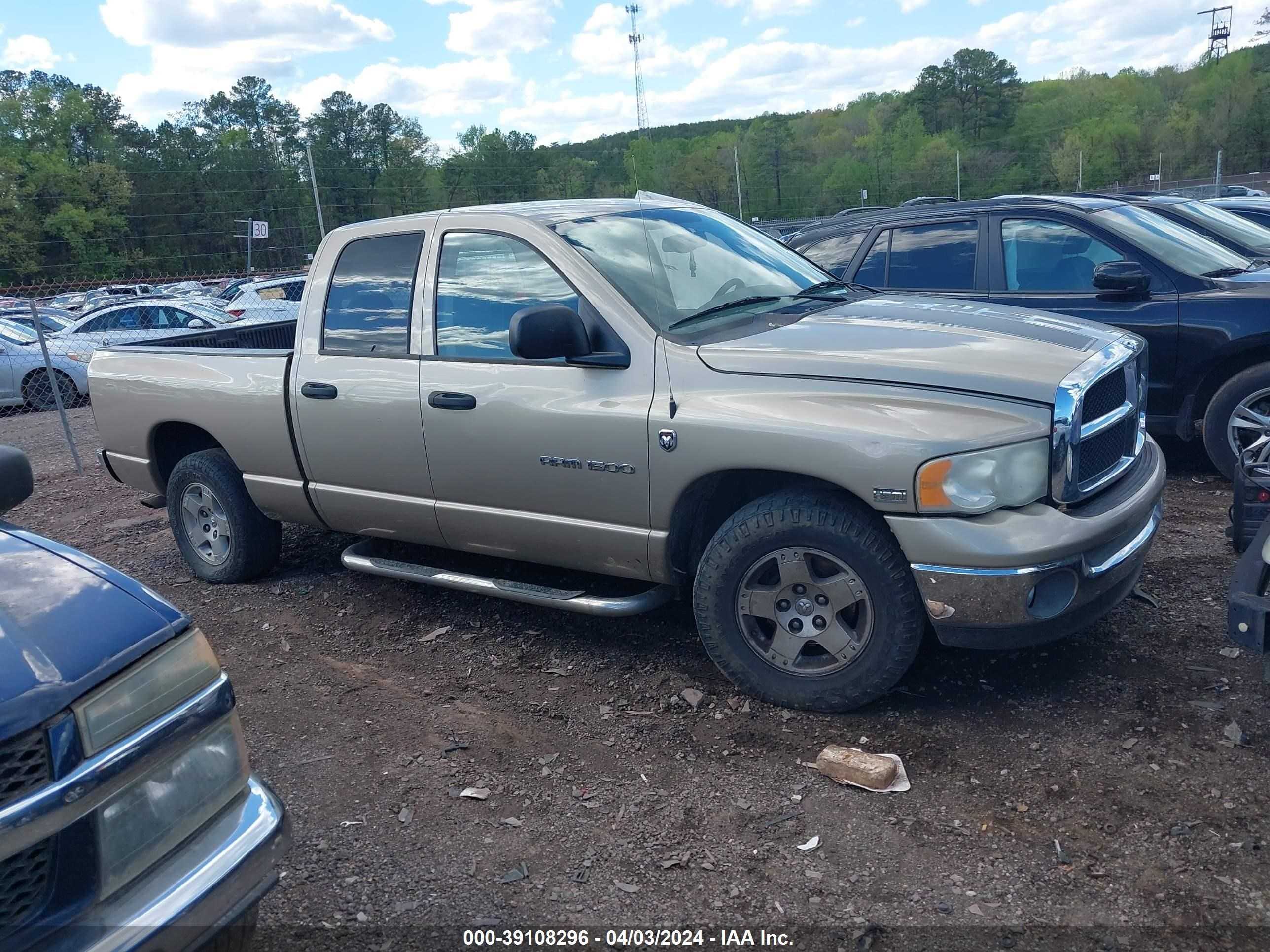 DODGE RAM 2005 1d7ha18d55s270470