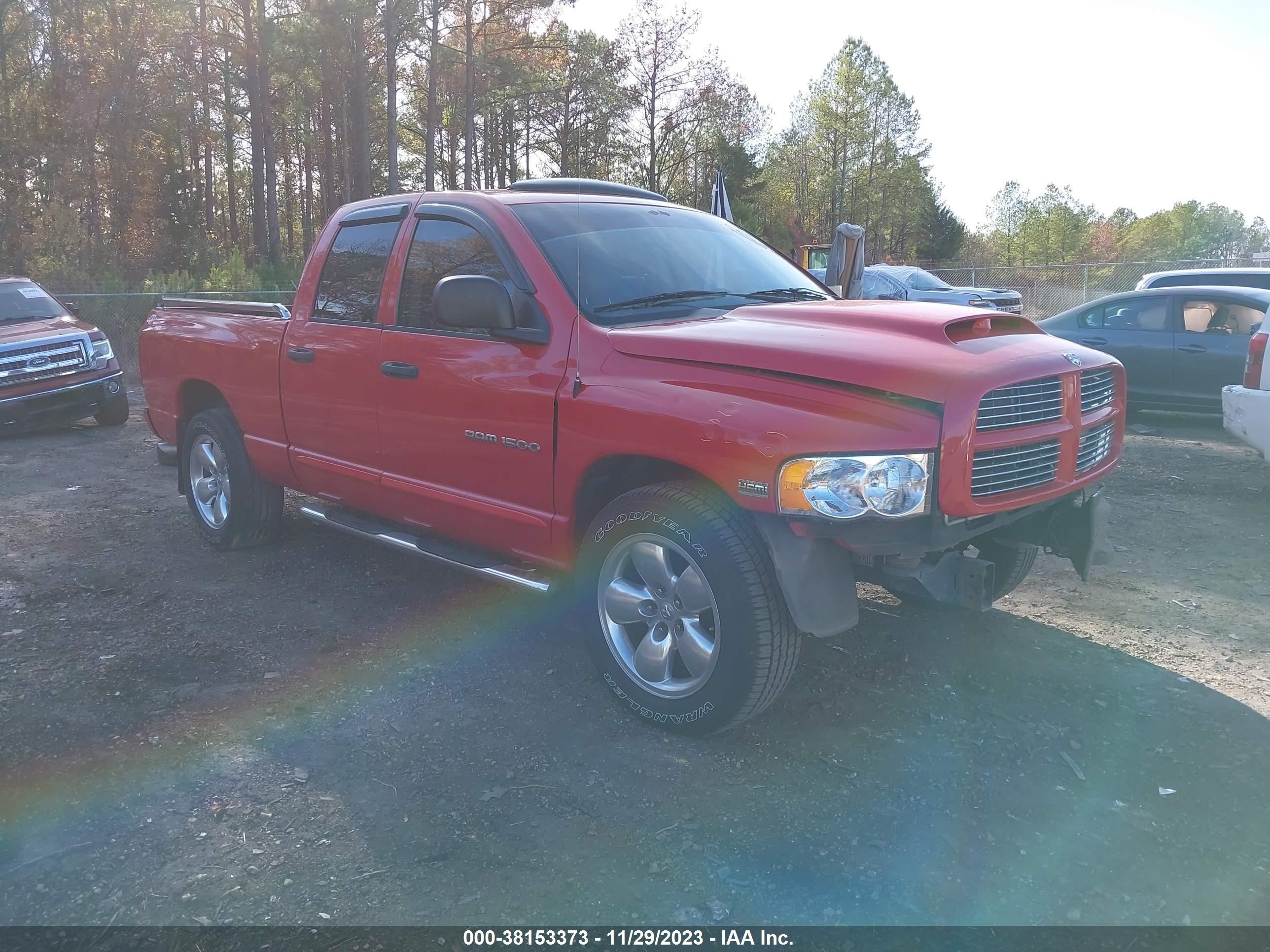 DODGE RAM 2005 1d7ha18d55s355289