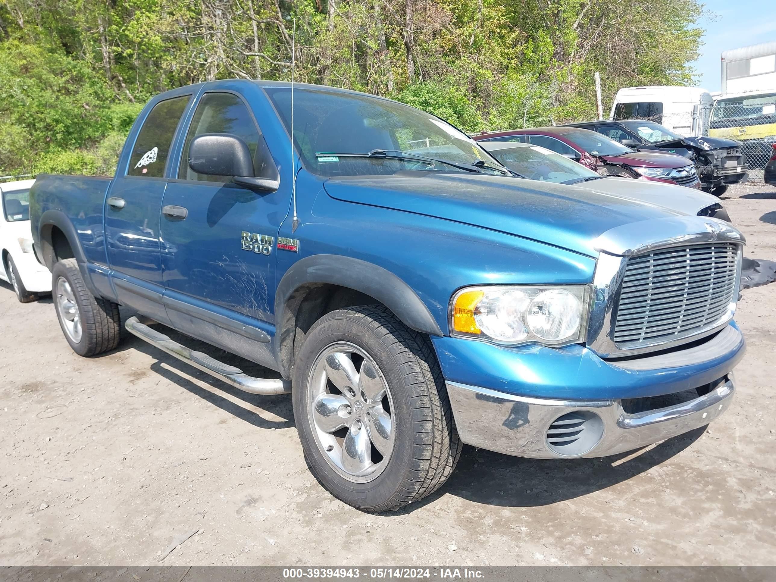 DODGE RAM 2004 1d7ha18d74s676104