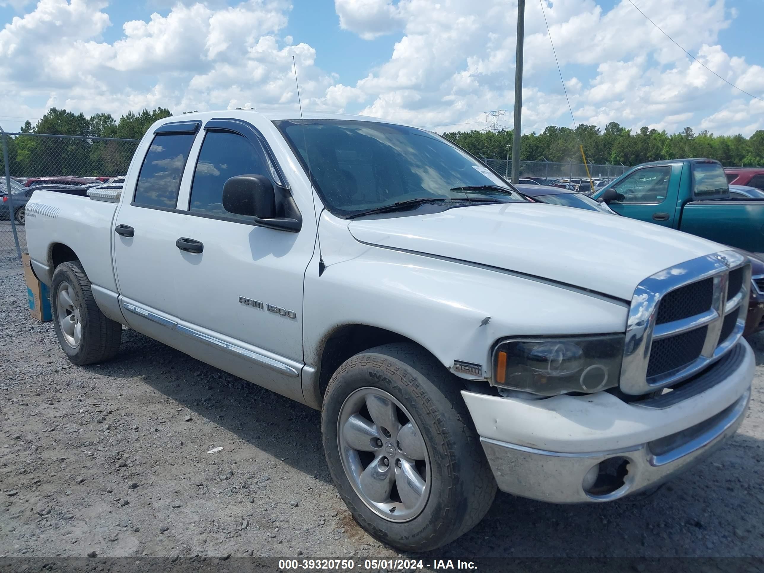 DODGE RAM 2005 1d7ha18d85s246647