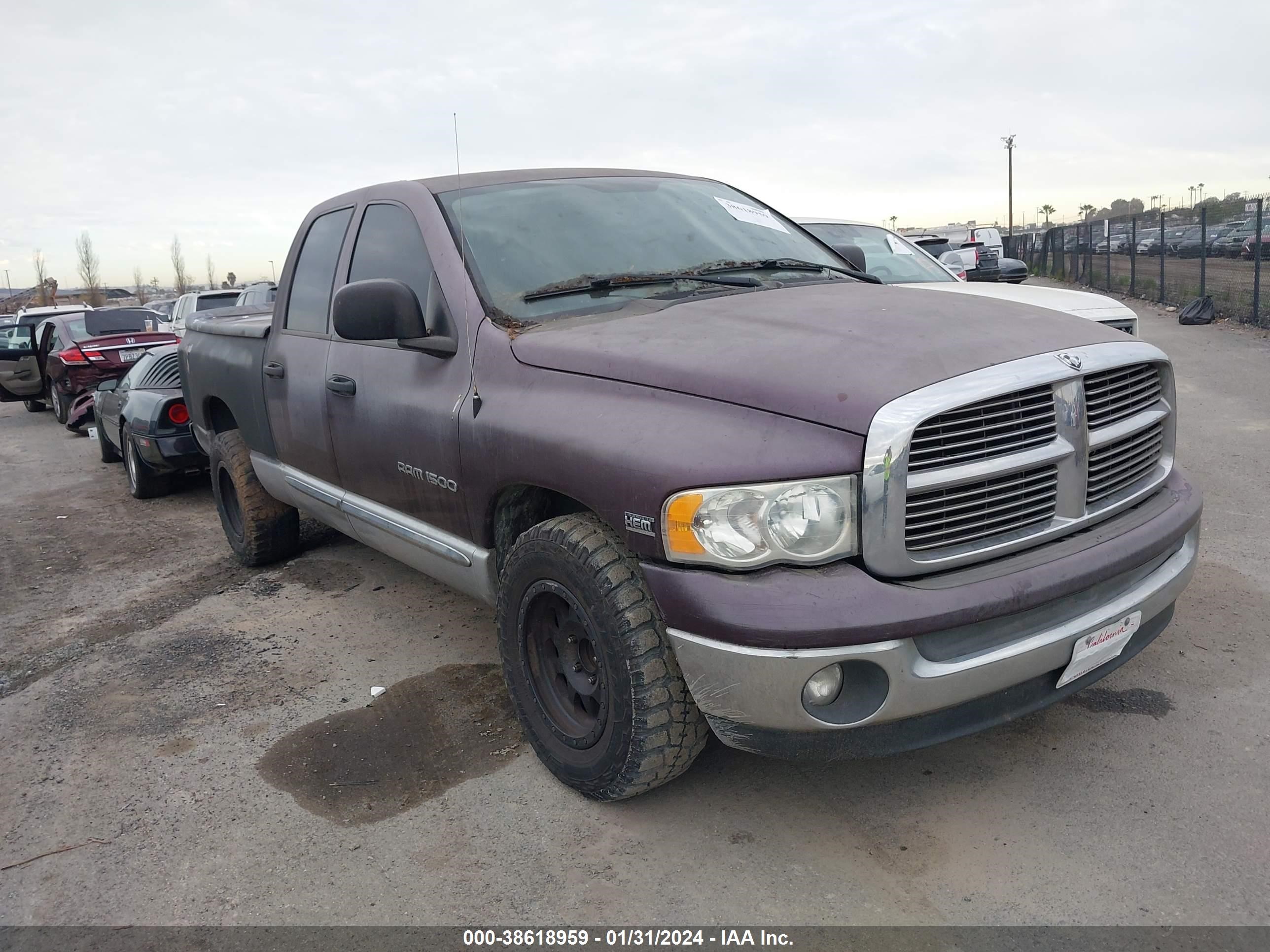 DODGE RAM 2004 1d7ha18d94s689629