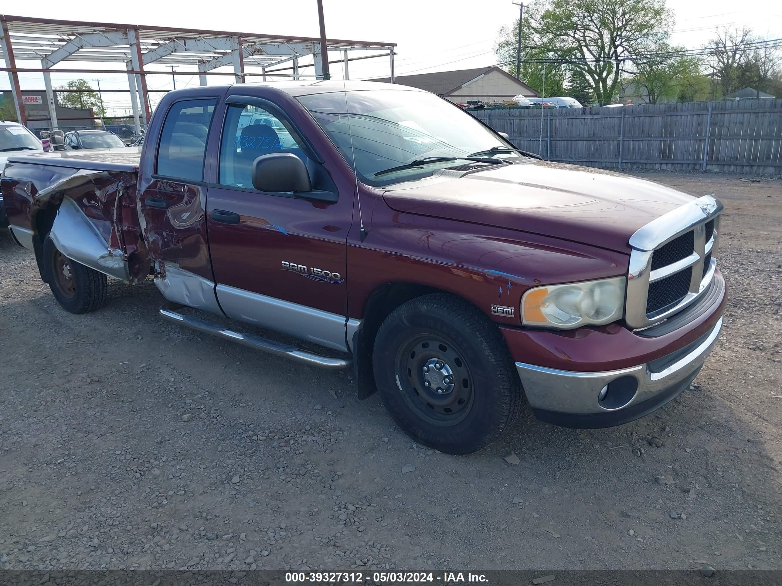 DODGE RAM 2003 1d7ha18dx3j646020