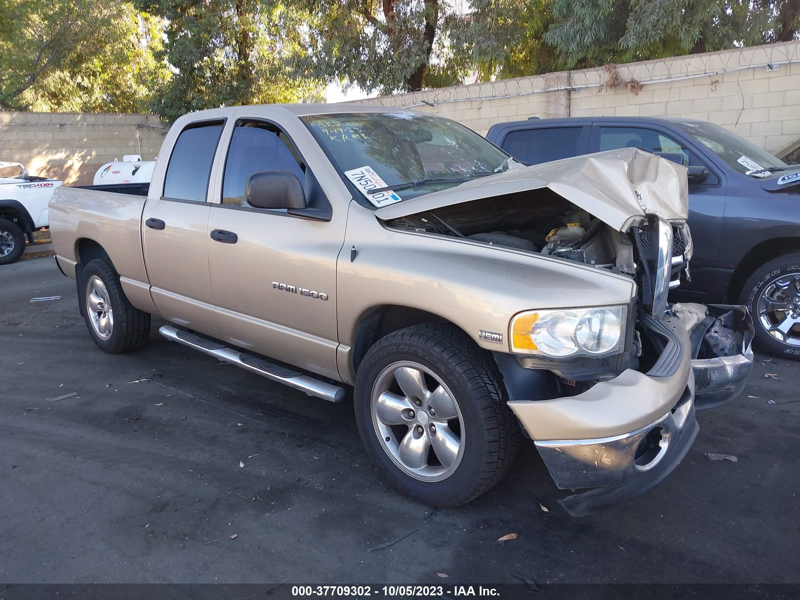 DODGE RAM 2004 1d7ha18dx4s765357