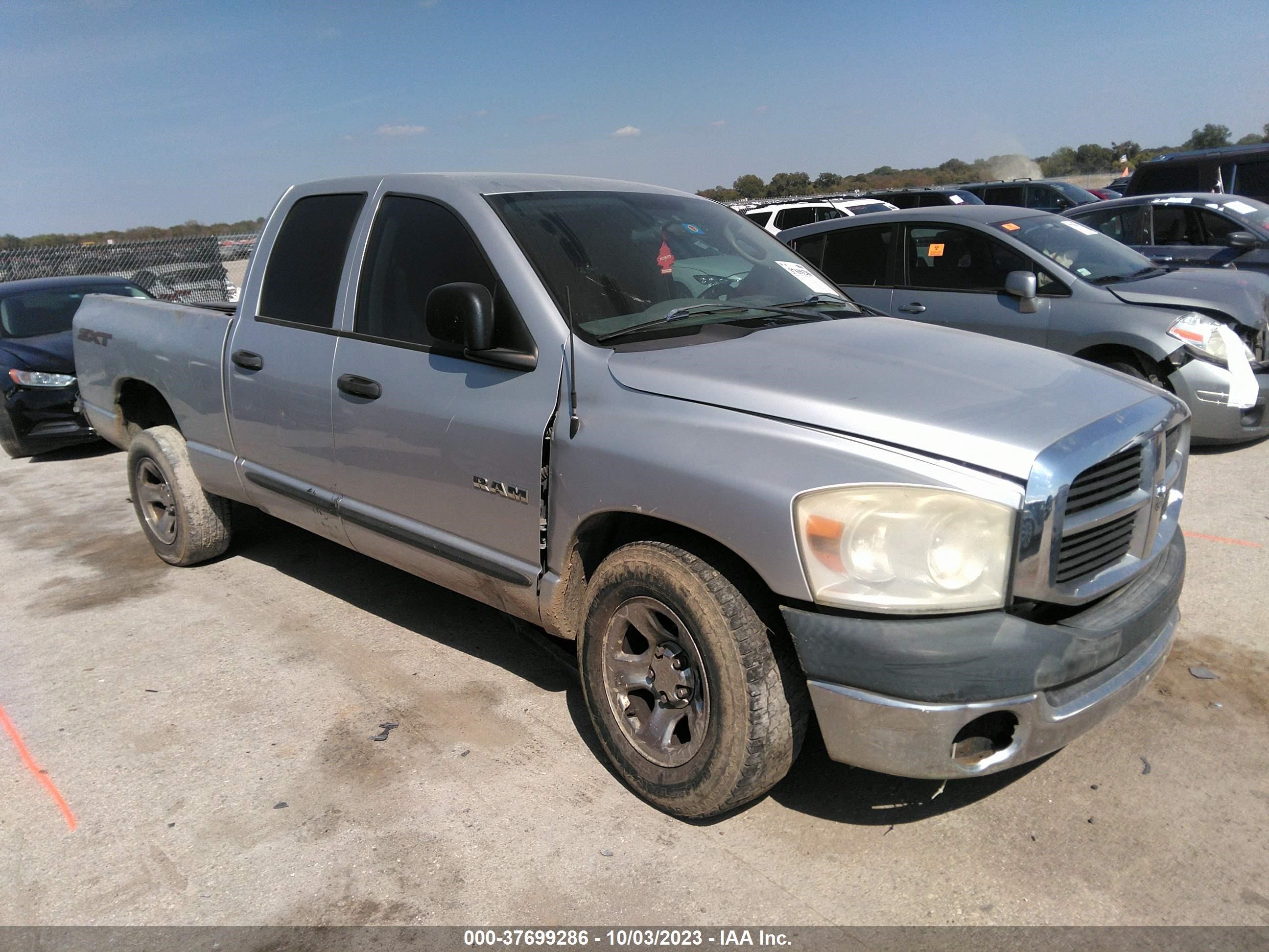 DODGE RAM 2008 1d7ha18k18j235790