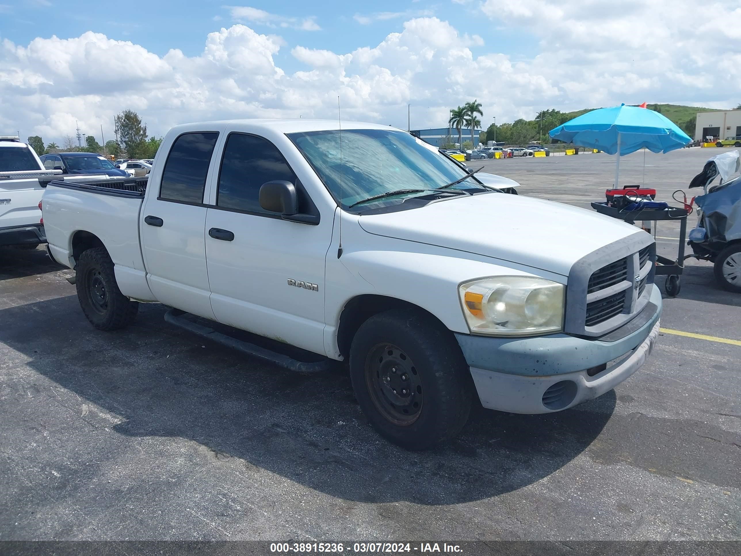 DODGE RAM 2008 1d7ha18k28j120020