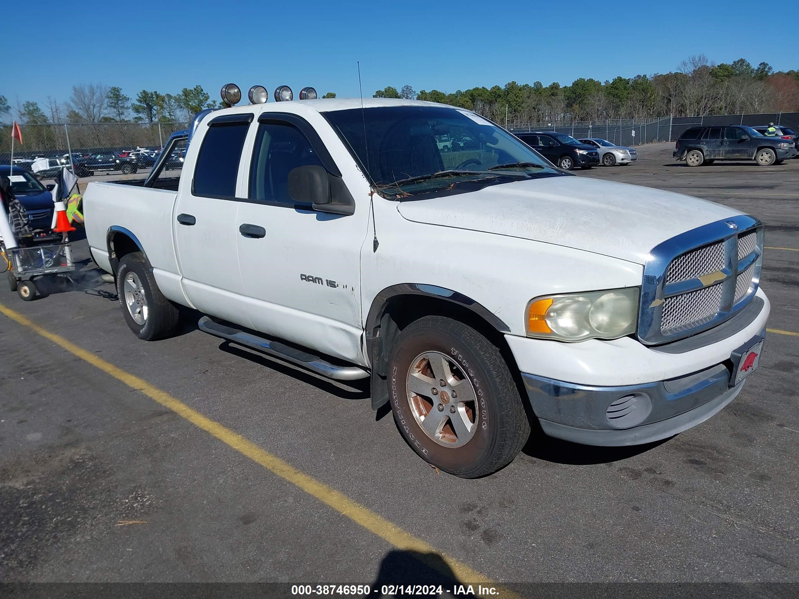 DODGE RAM 2003 1d7ha18k43j545733