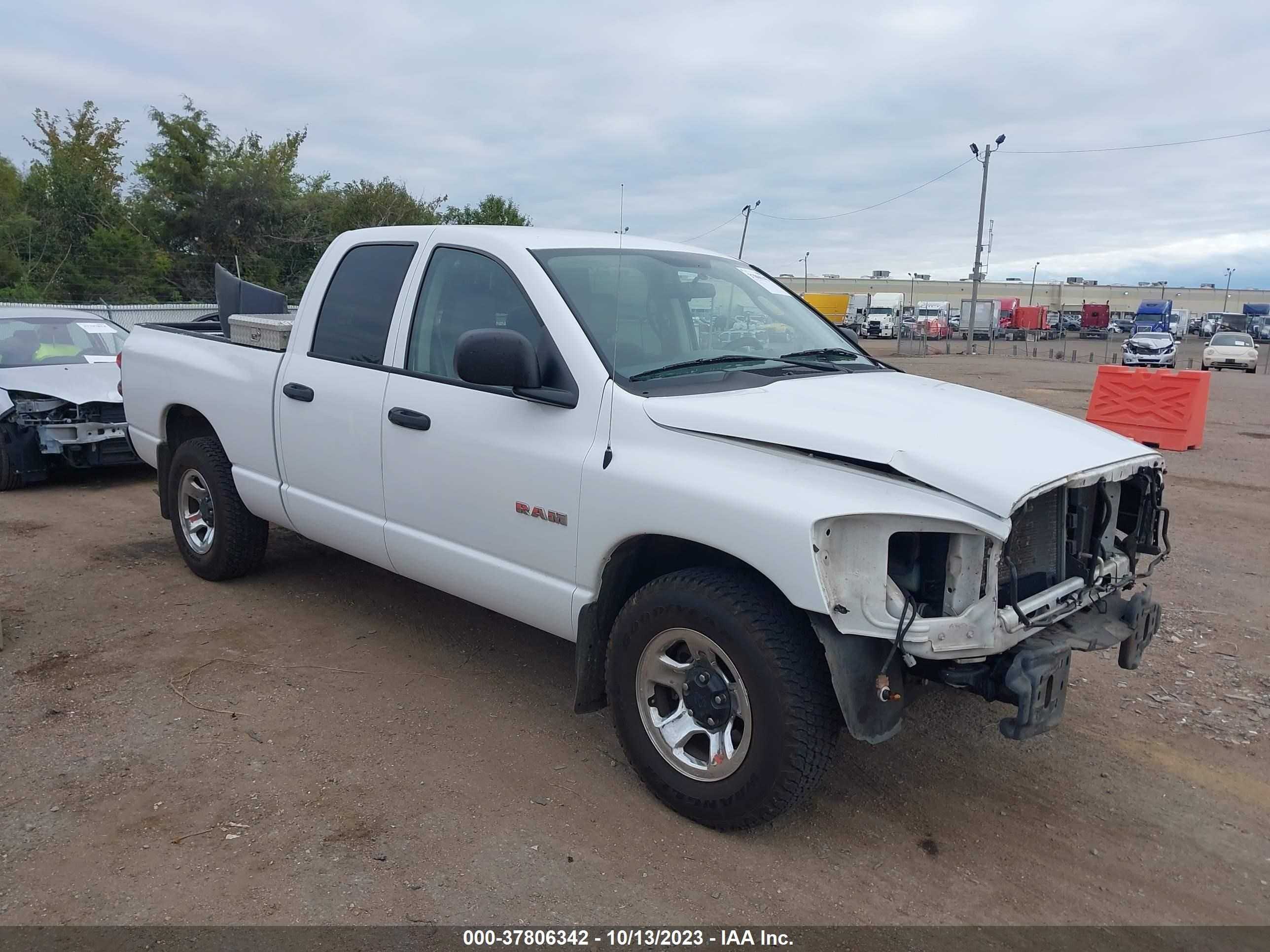 DODGE RAM 2008 1d7ha18k58j159765