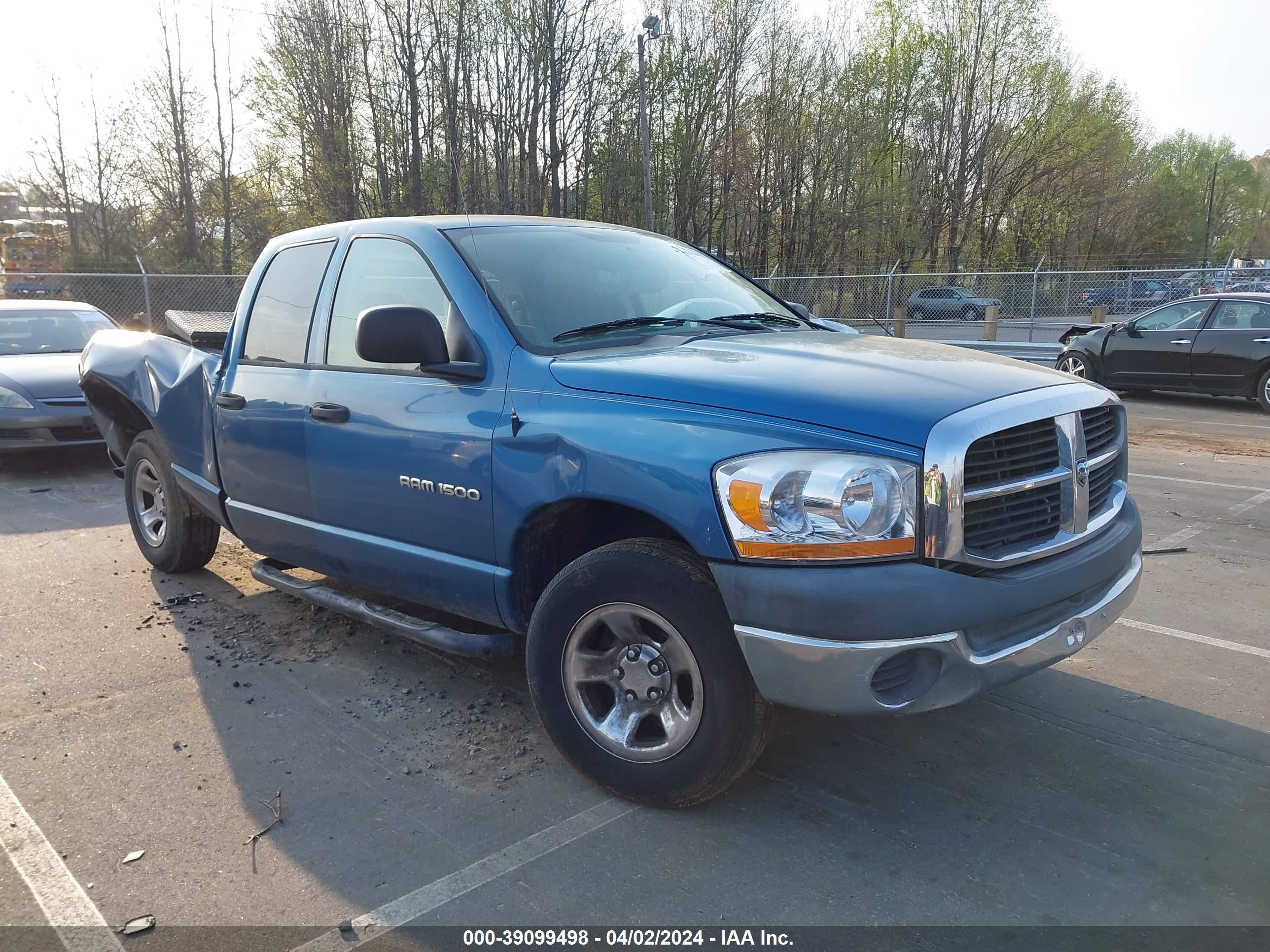 DODGE RAM 2006 1d7ha18k76j239937