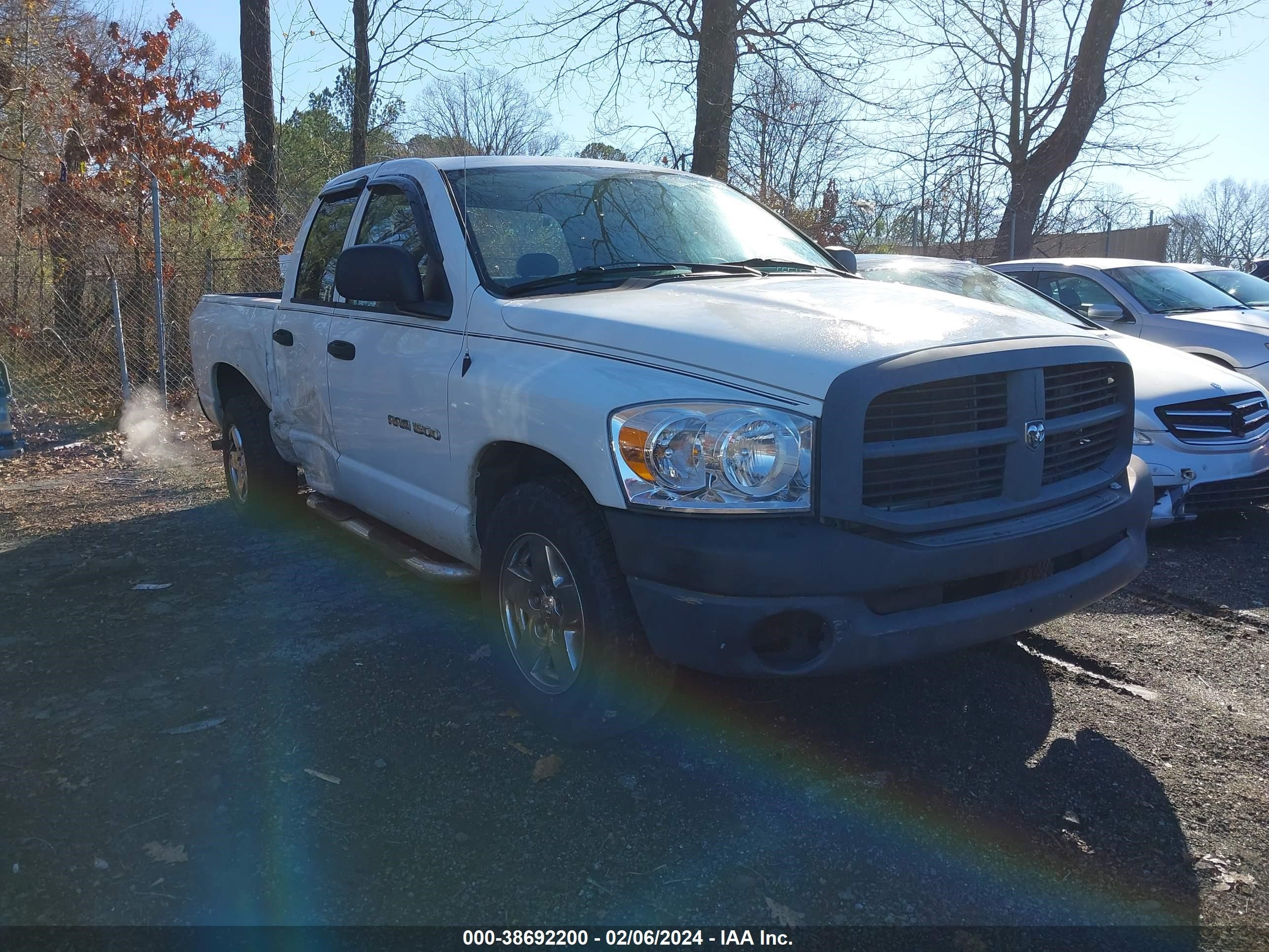 DODGE RAM 2007 1d7ha18kx7j639959