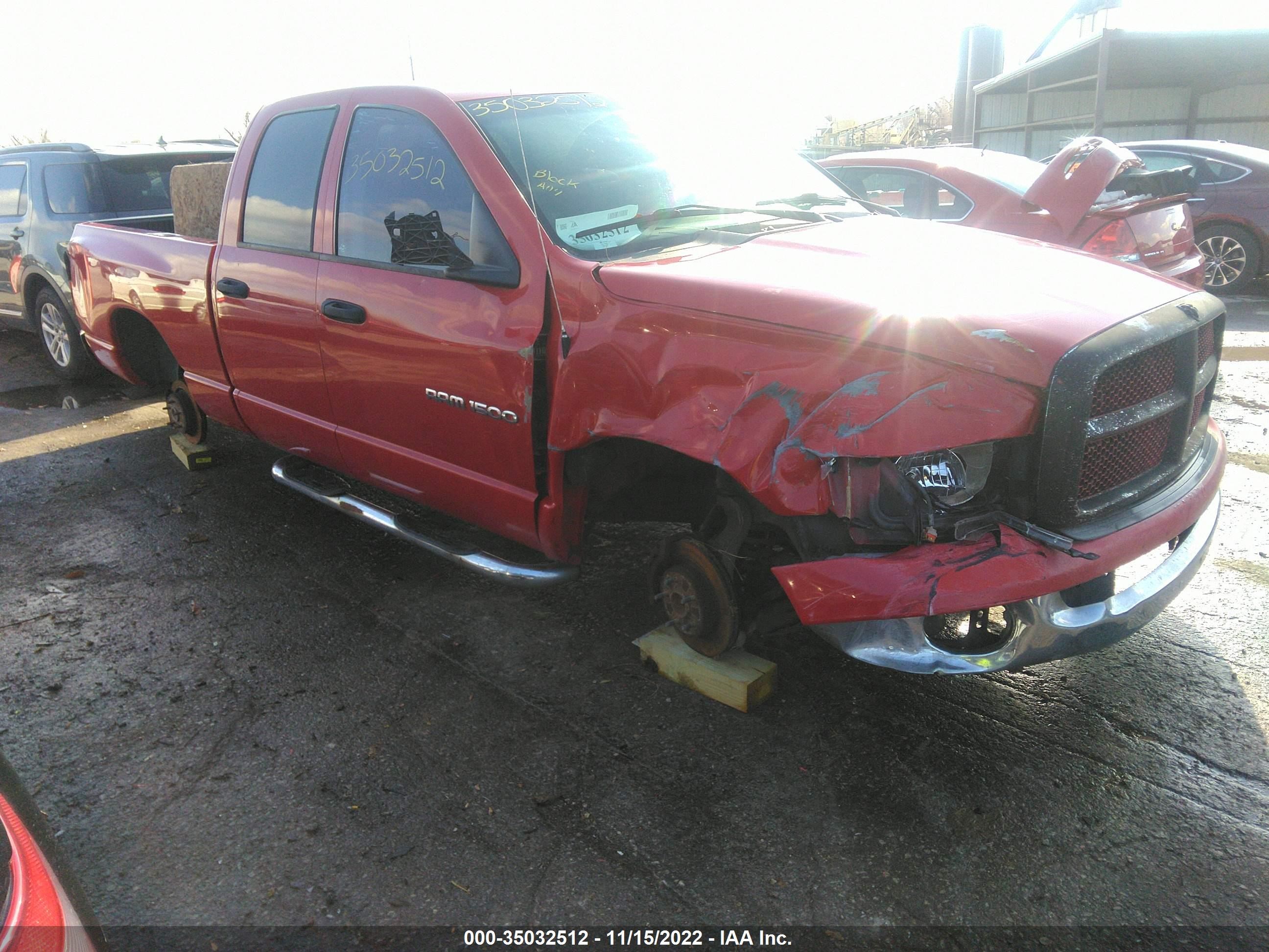 DODGE RAM 2004 1d7ha18n04j114916