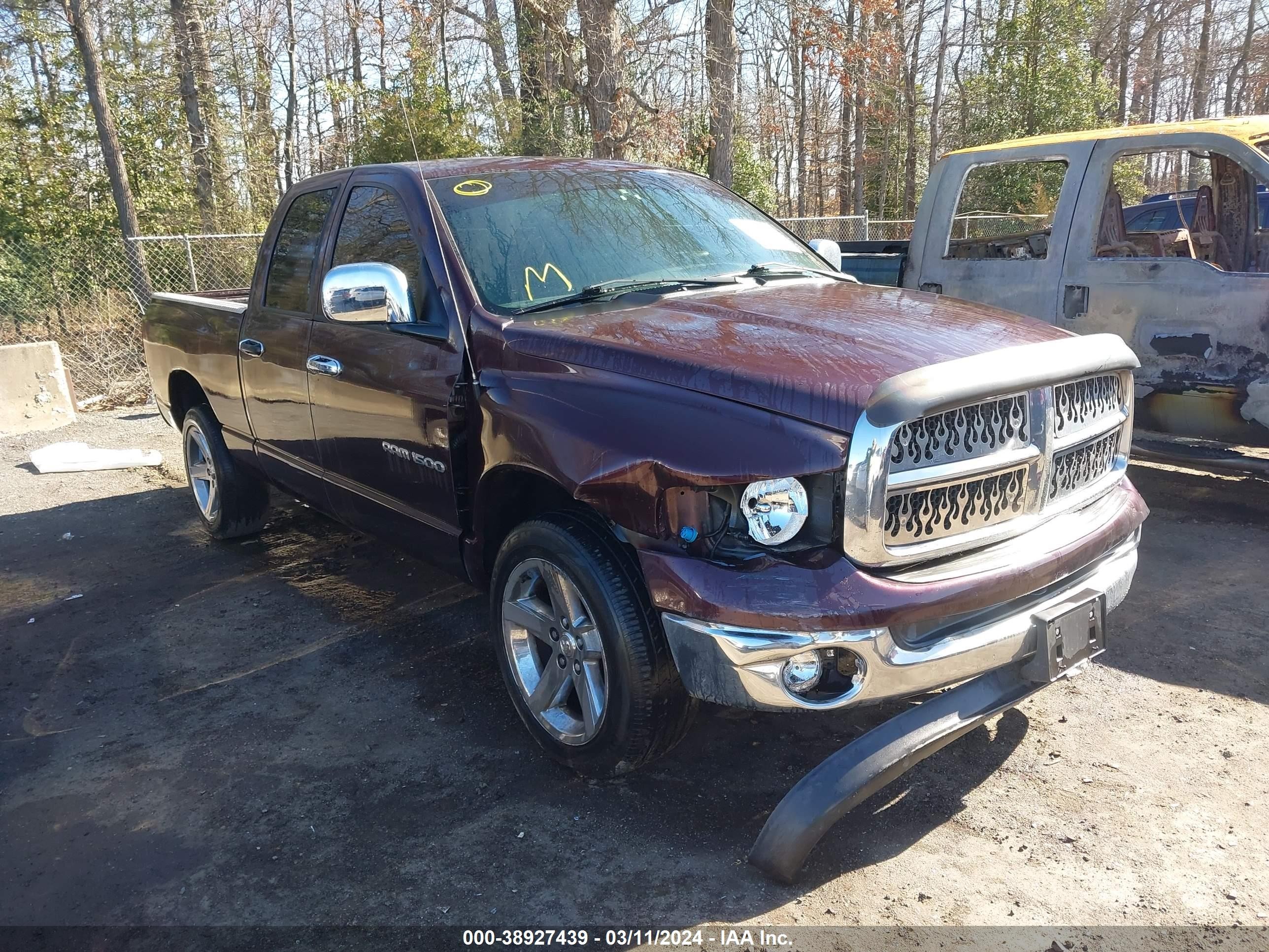 DODGE RAM 2004 1d7ha18n04s779339