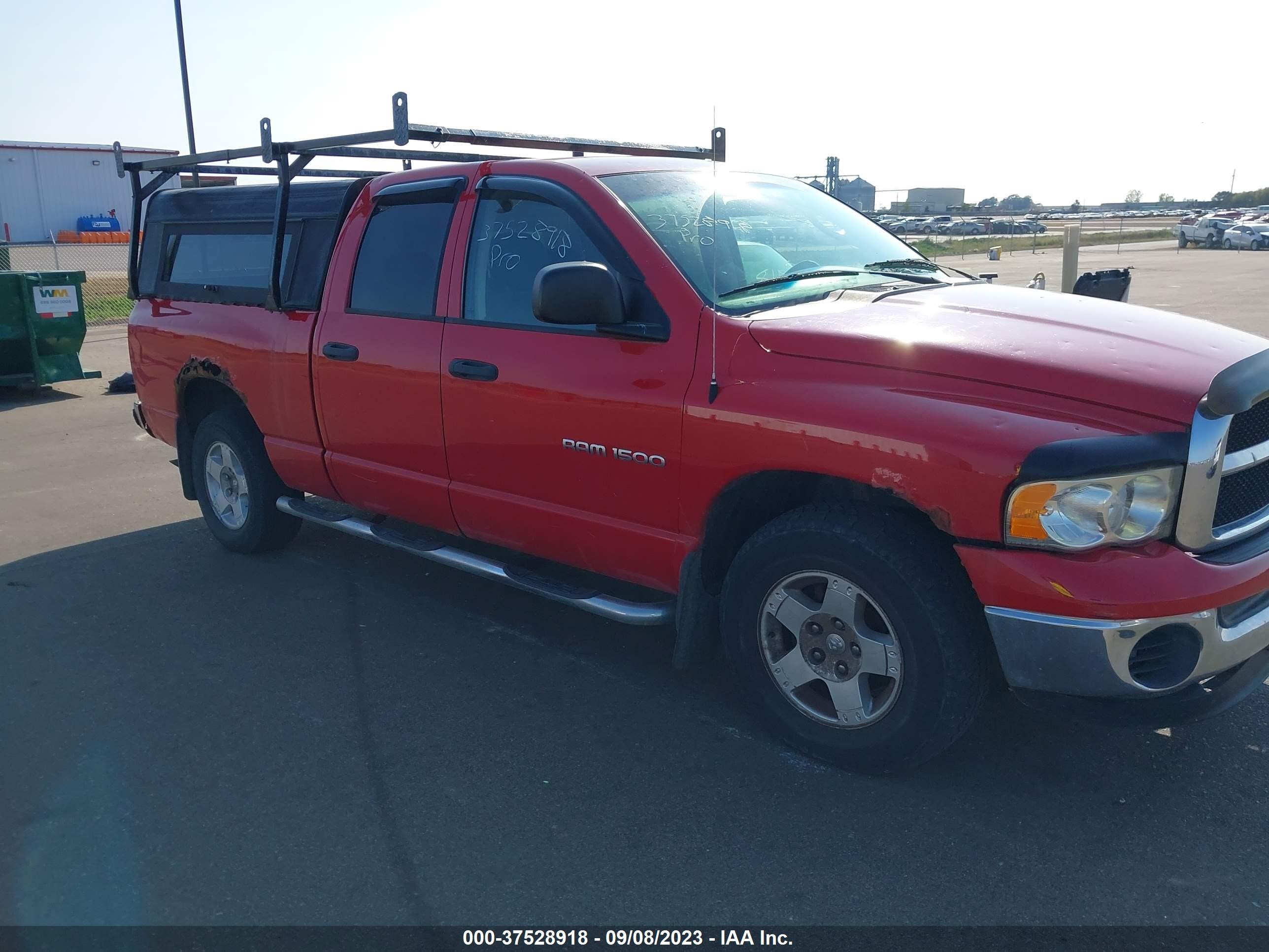 DODGE RAM 2005 1d7ha18n05j529333