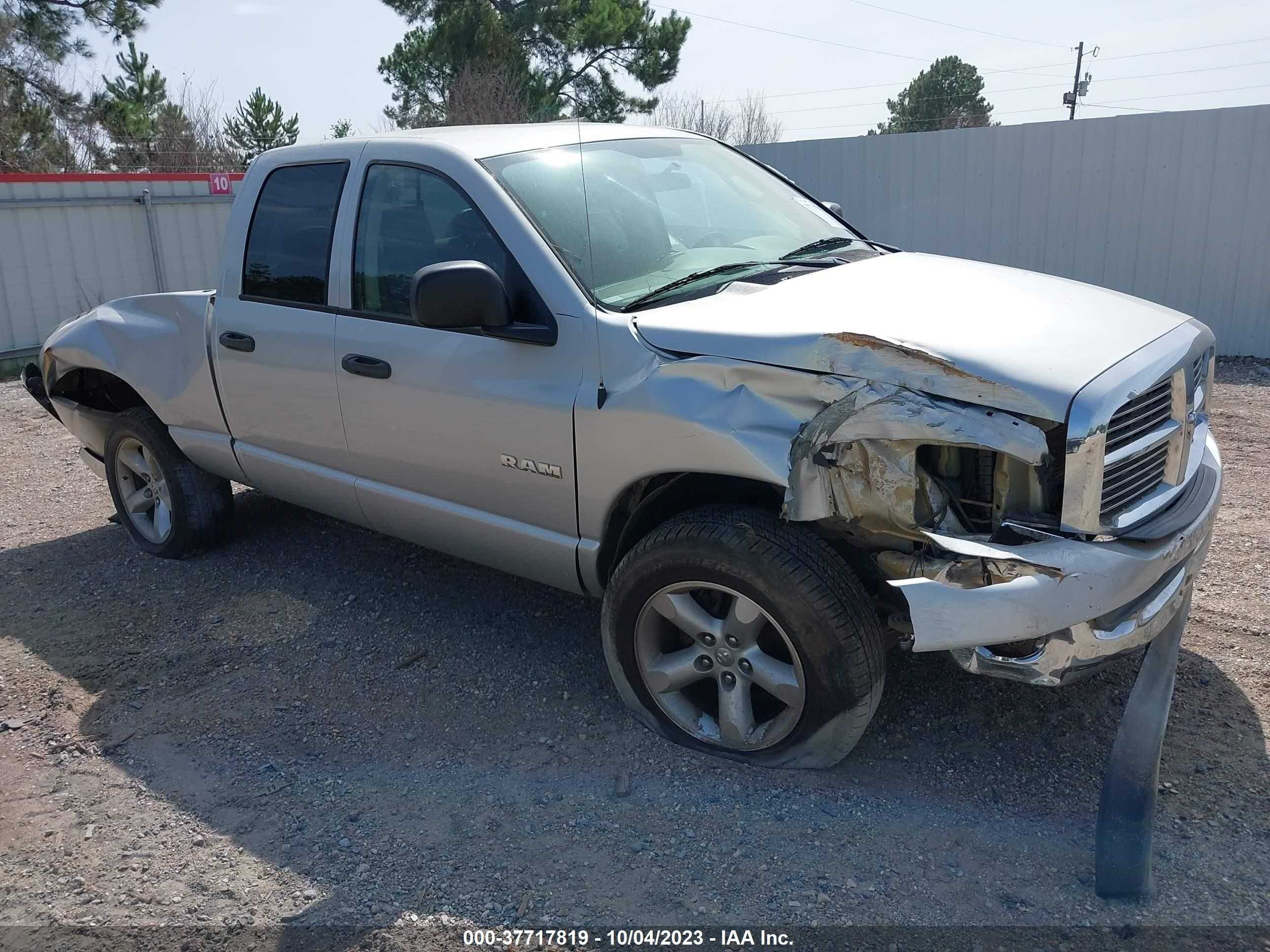 DODGE RAM 2008 1d7ha18n08s537737