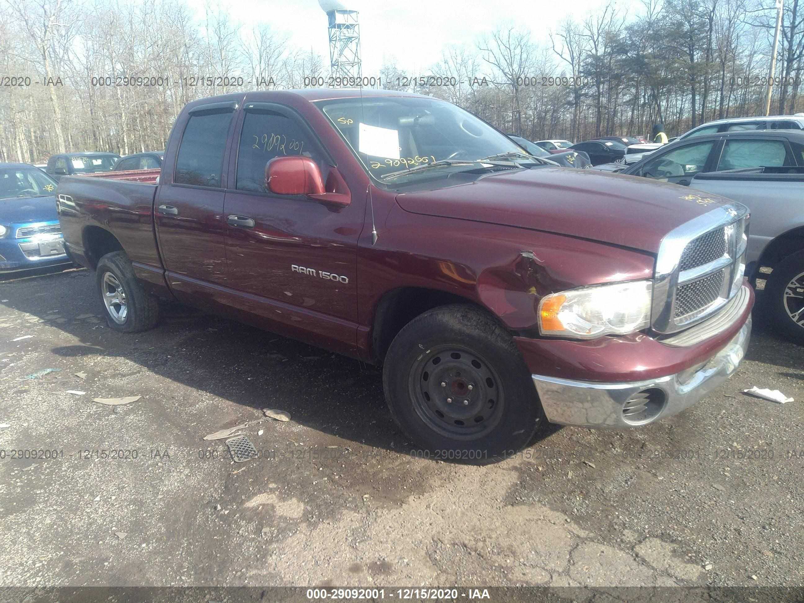 DODGE RAM 2003 1d7ha18n13s270018