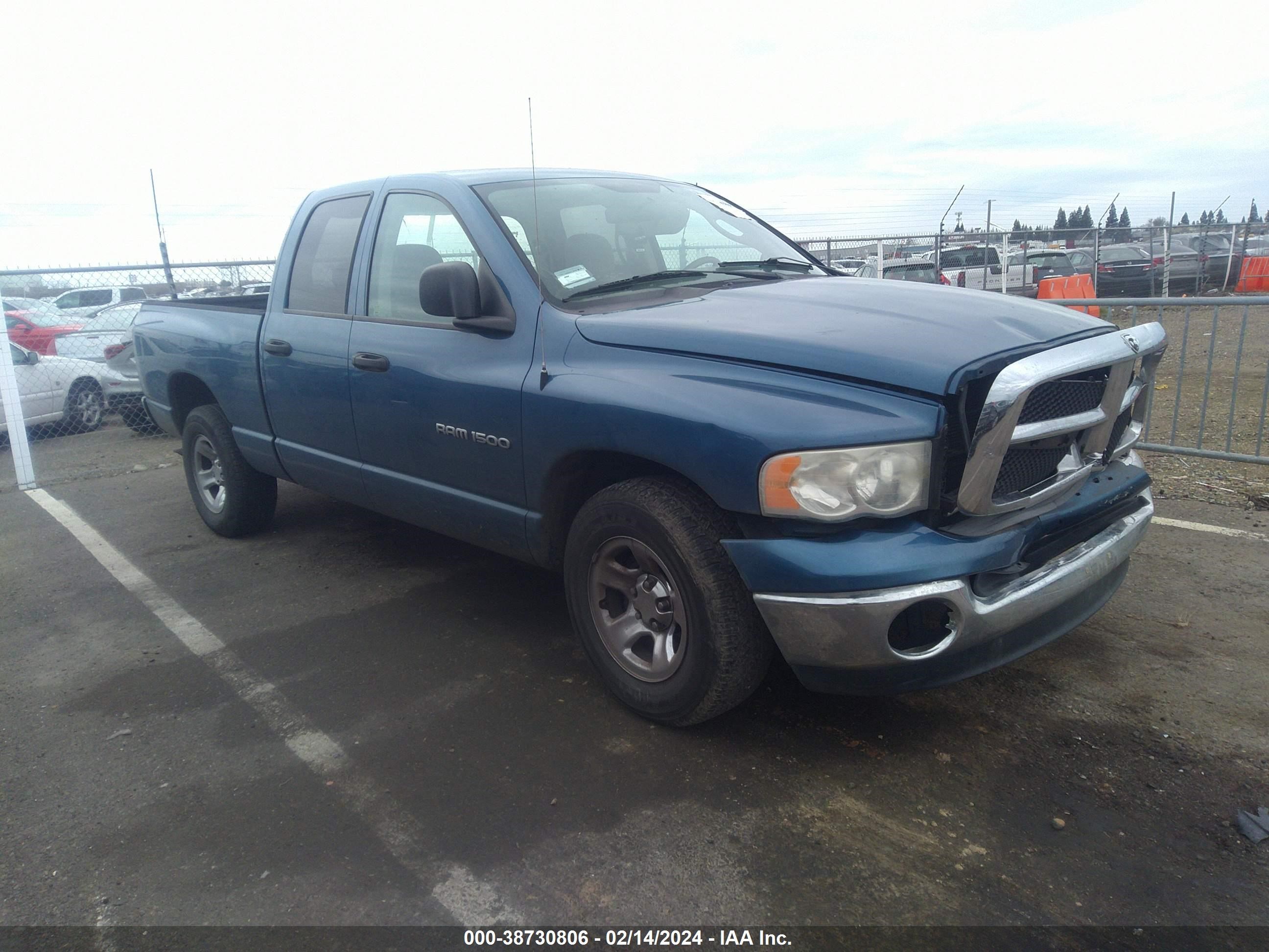 DODGE RAM 2005 1d7ha18n15s152733