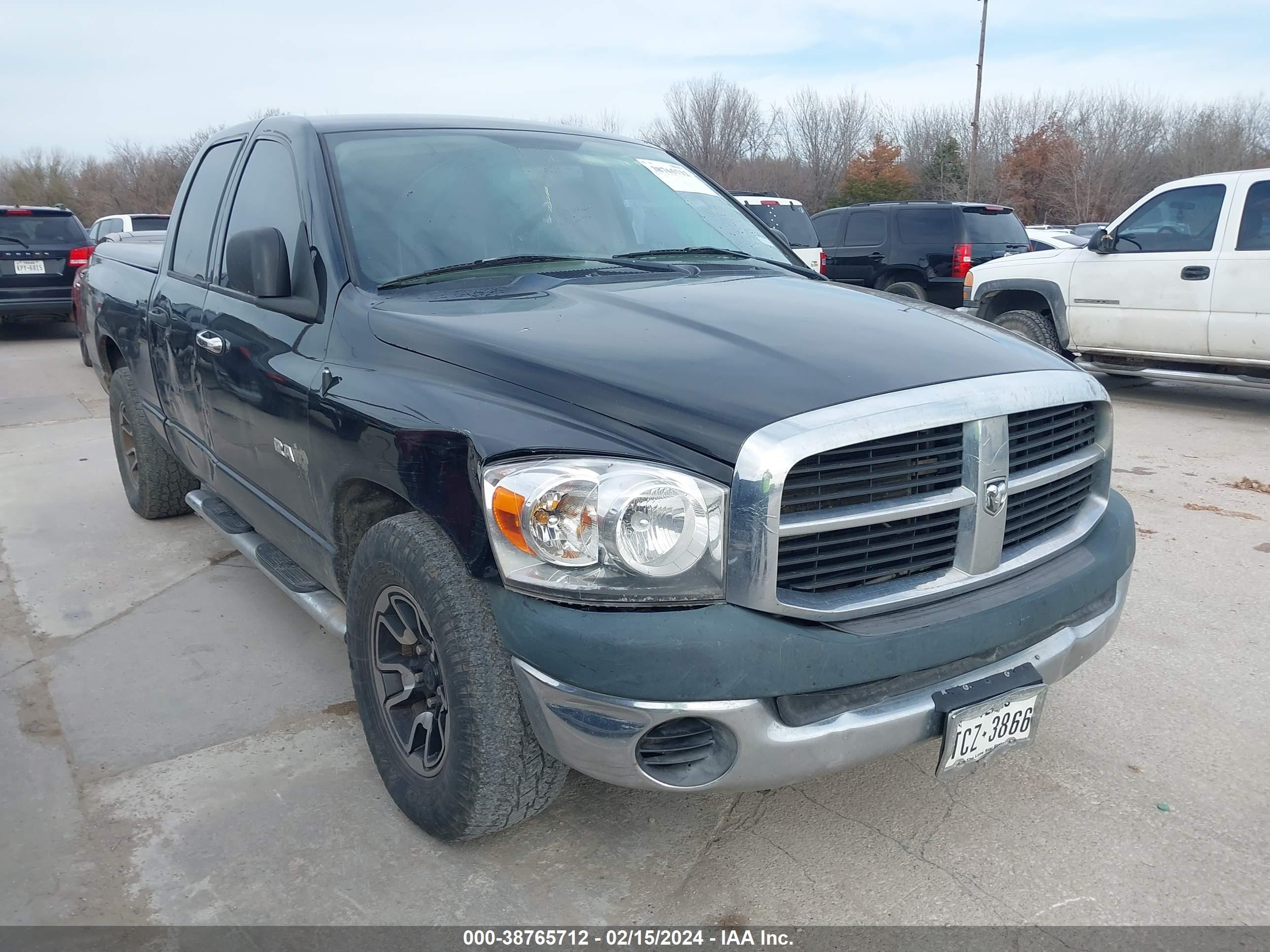 DODGE RAM 2008 1d7ha18n18s592827