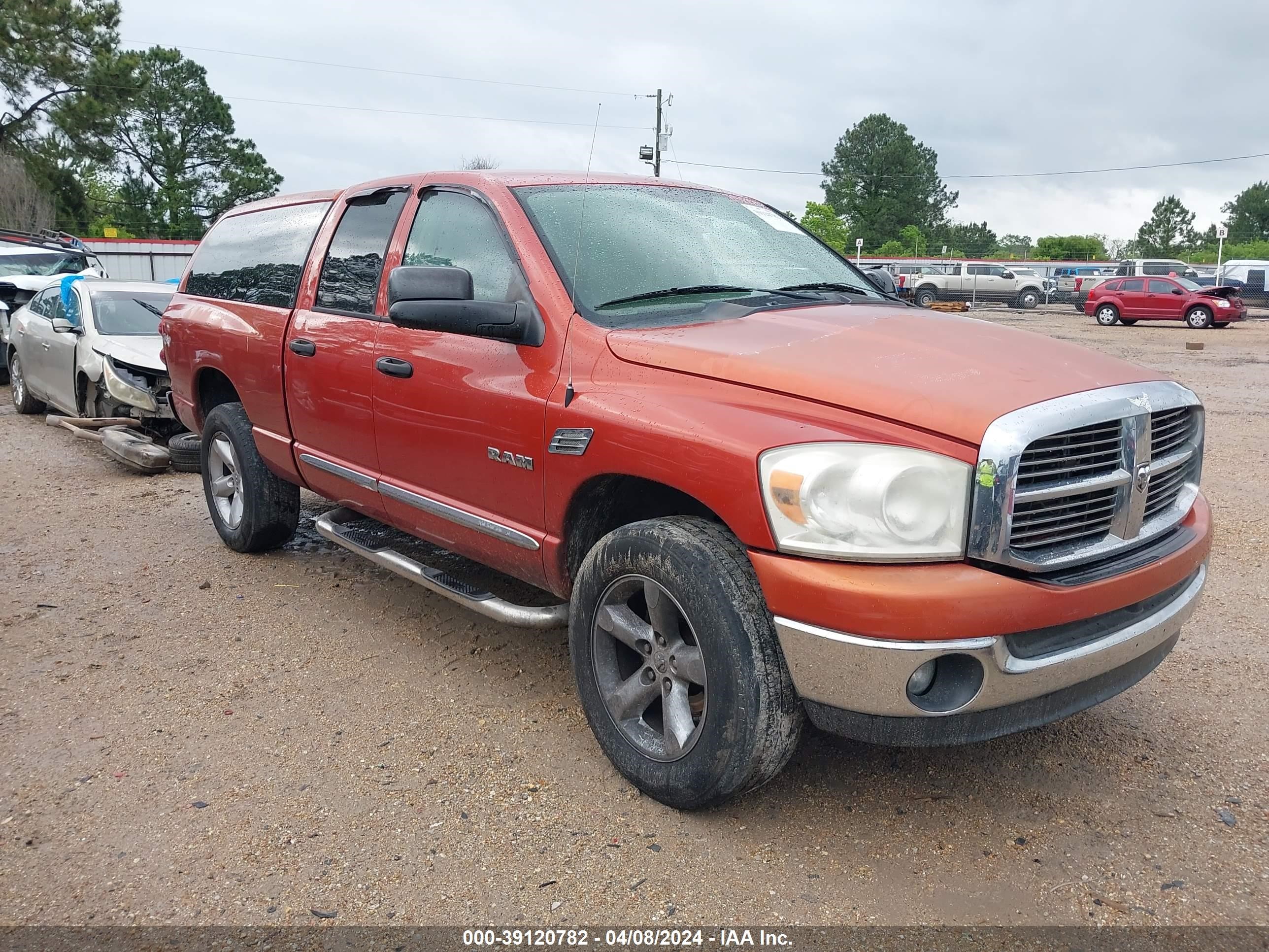 DODGE RAM 2008 1d7ha18n18s604216