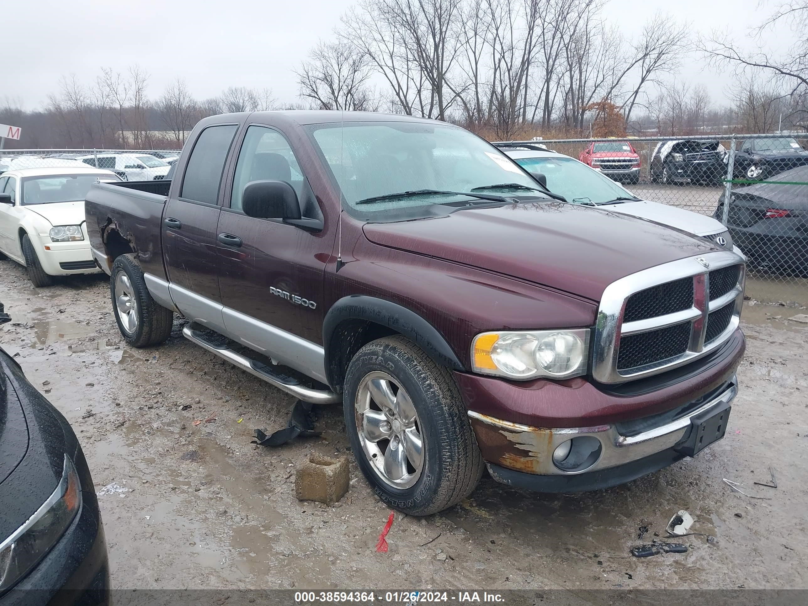 DODGE RAM 2004 1d7ha18n24s645836